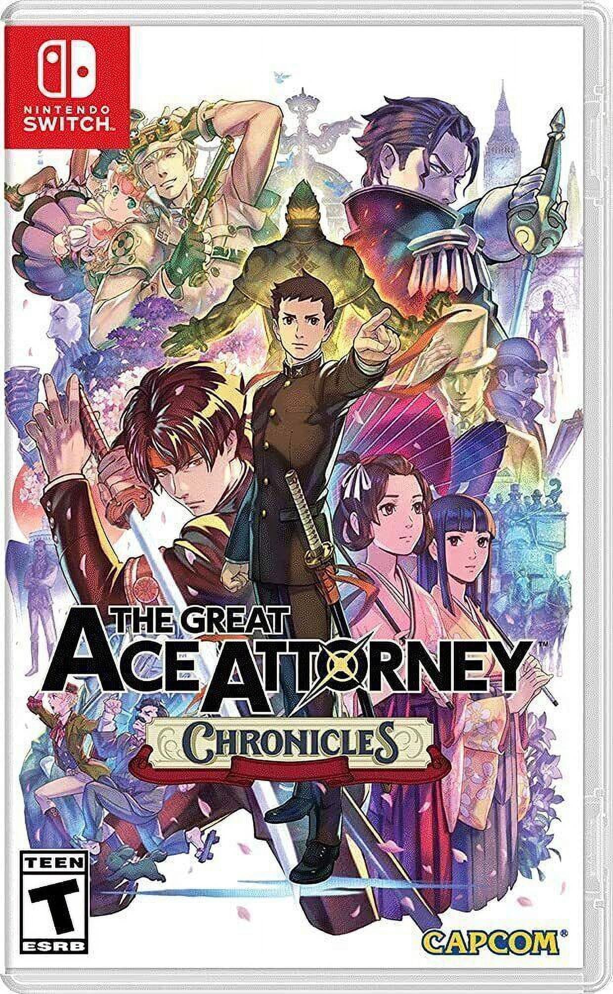 The Great Ace Attorney Chronicles - Nintendo Switch Game | Legal Adventure & Mystery Solving | Perfect for Courtroom Drama Fans & Puzzle Lovers
