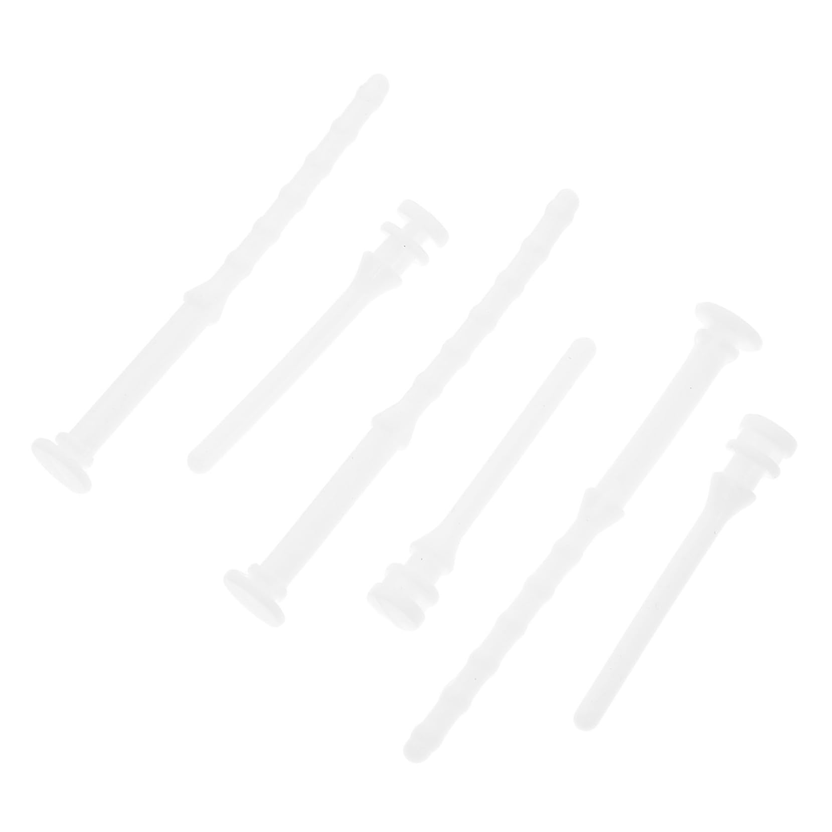 ULTECHNOVO 40-Piece Computer Case Glue Nails Rivets Kit - Black Fan Screws & White Silicone Rubber Mounting Pins for PC Case Fan Installation | Perfect for Gaming PC Builds, Computer Upgrades & DIY Repairs