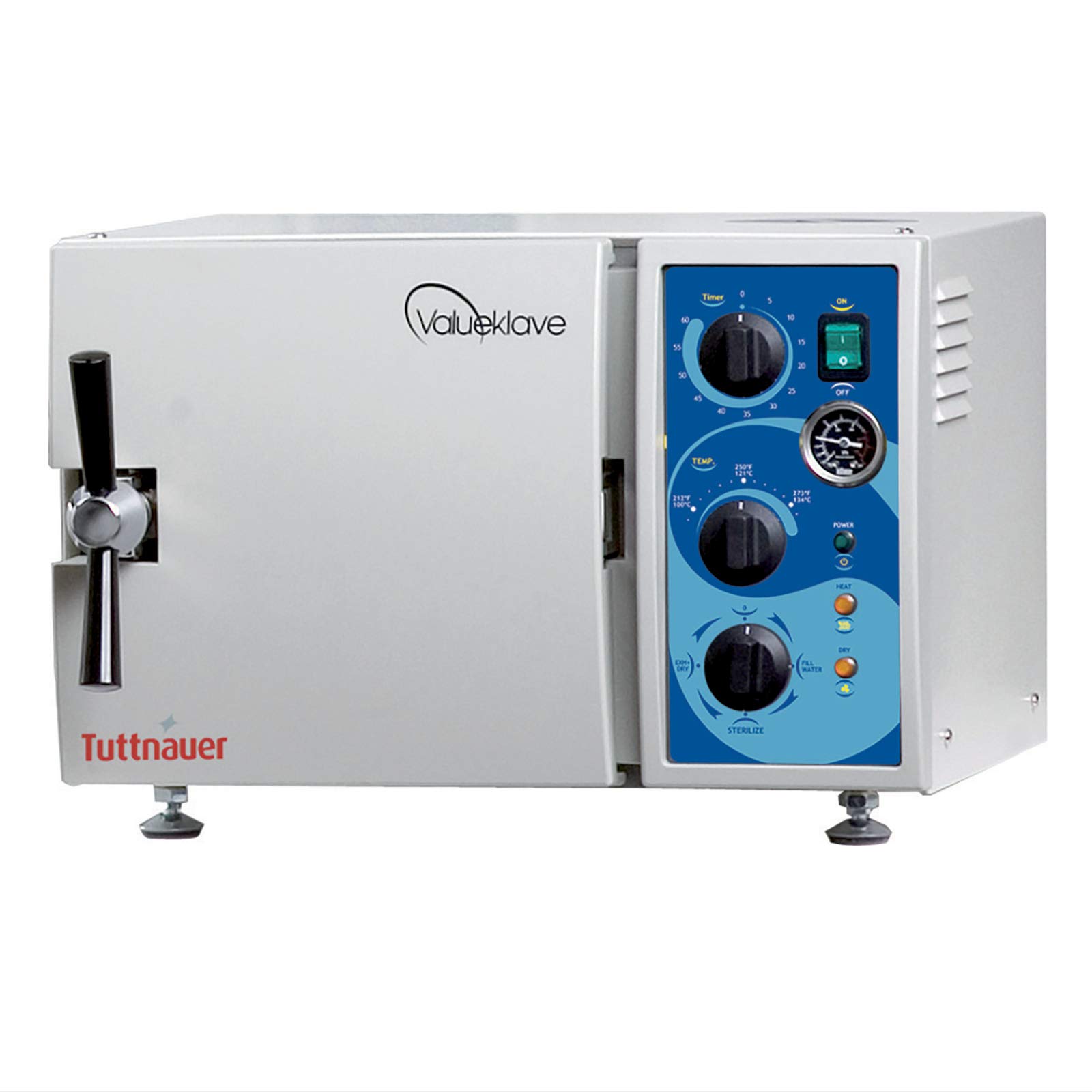 Tuttnauer 1730 Valueklave Autoclave - Compact Footprint & Easy Operation | VEVOR 3L Professional Ultrasonic Cleaner | Ideal for Small Offices, Dental Clinics & Jewelry Cleaning | Medical Sterilization & Equipment Maintenance