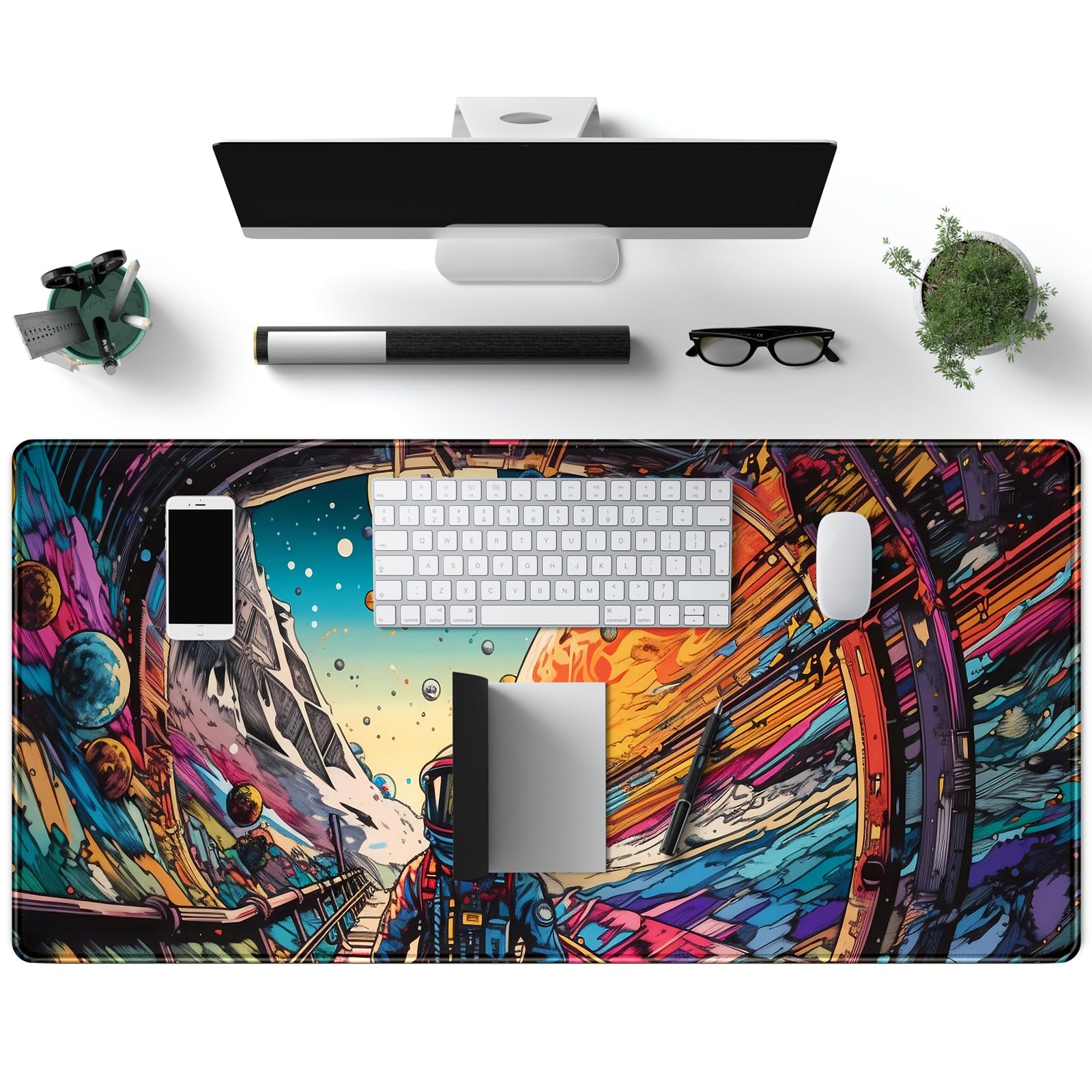 Strange Planet XXL Gaming Mouse Pad - 31.5