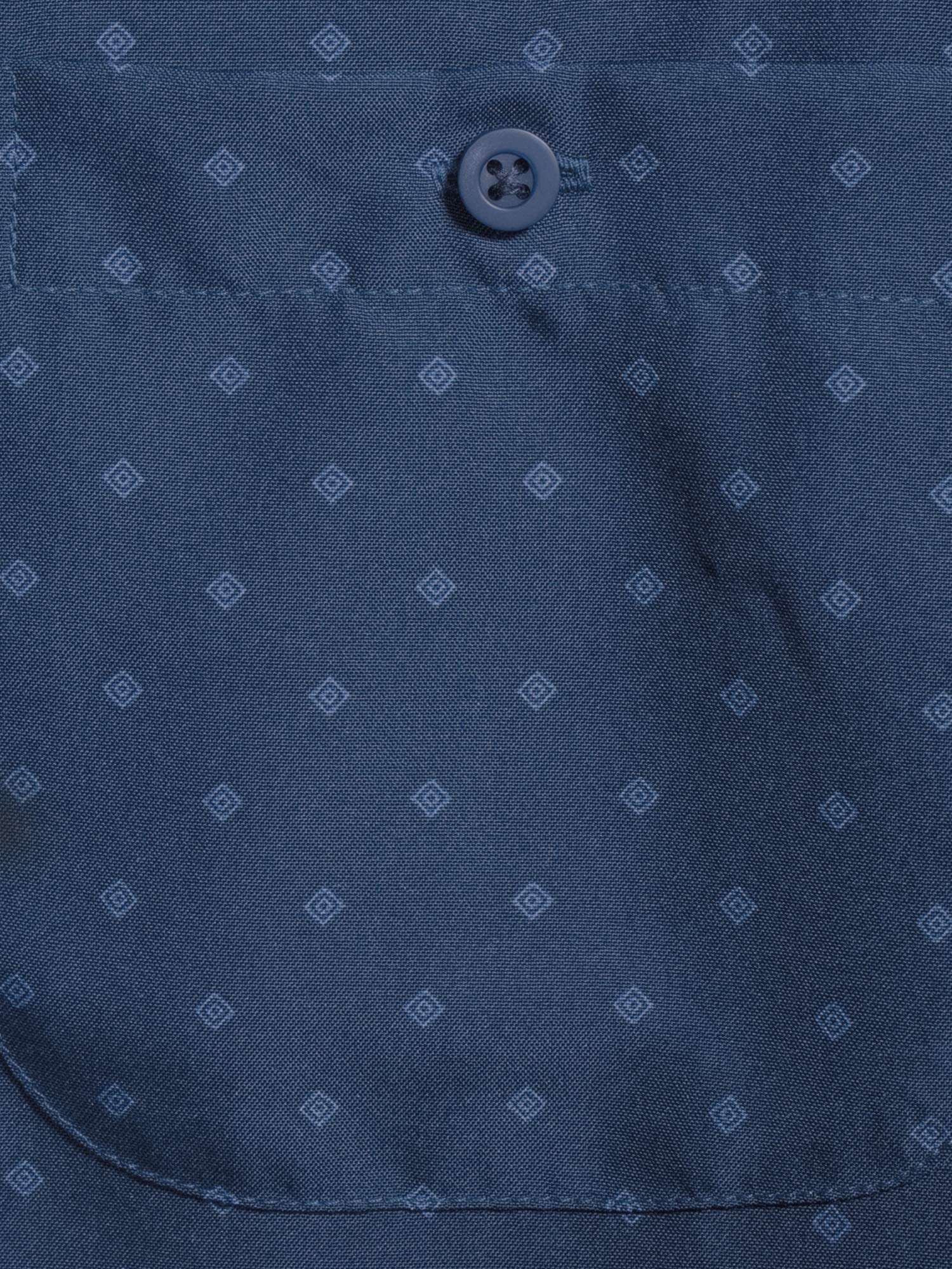 Men's & Big & Tall Short Sleeve Printed Microfiber Shirt - Lightweight Breathable Button Down for Summer, Casual Wear & Outdoor Activities