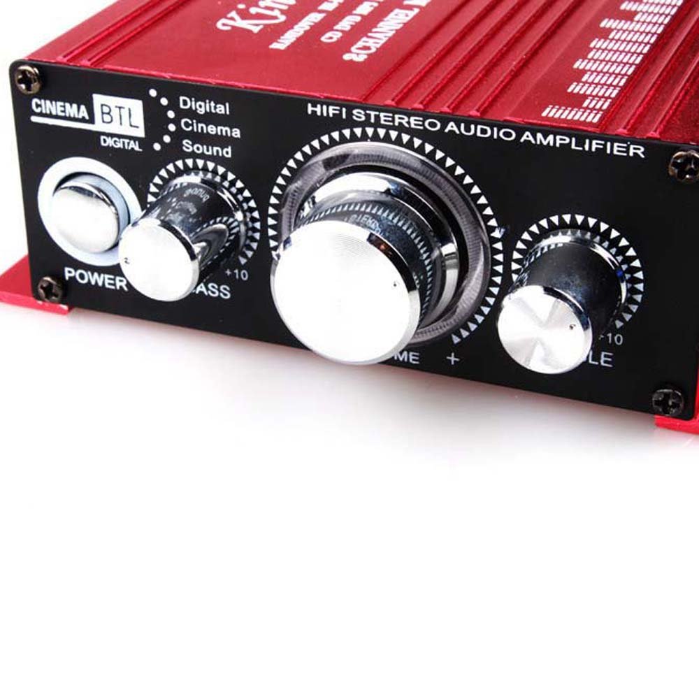 MA170 2 Channel Hi-Fi Stereo Power Amplifier for Motorcycle, Car & Boat Audio System - Compact Sound Booster for Road Trips, Marine Adventures & Outdoor Entertainment