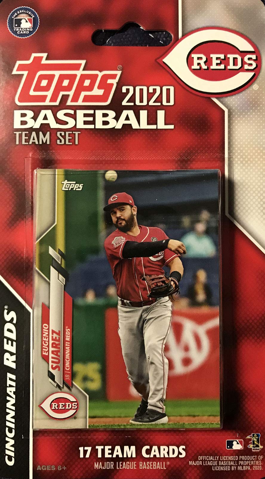 2020 Topps Cincinnati Reds Team Set - 17 Cards with Suarez & Votto | Baseball Collectibles for Fans