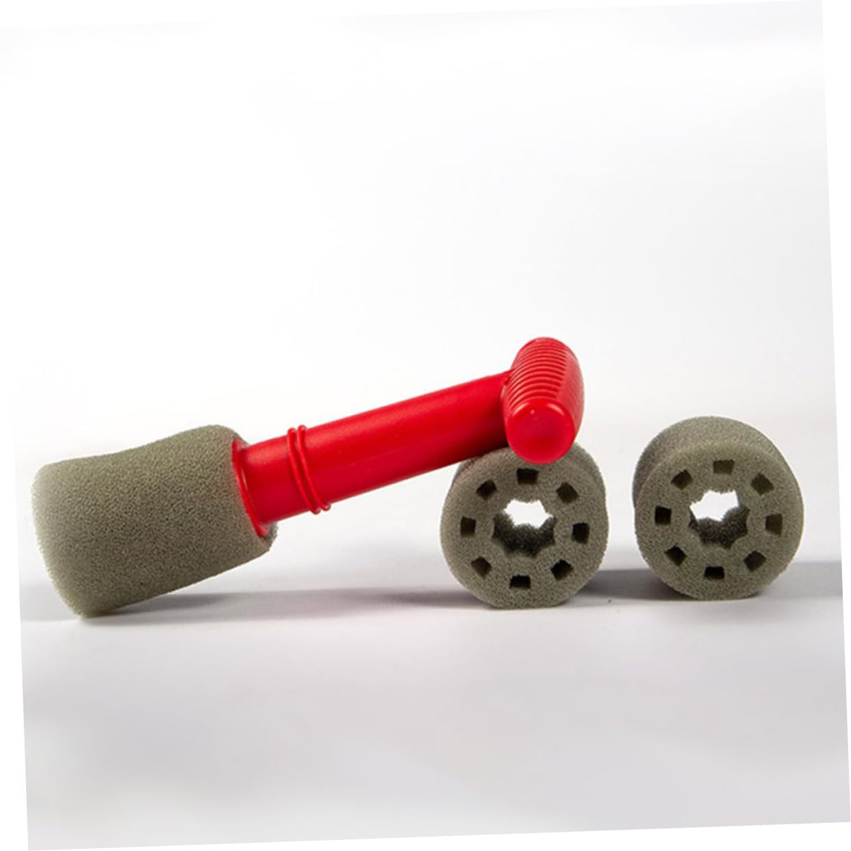 VICASKY Car Wheel Lug Nut Brush & Screw Brush - Heavy Duty Car Cleaning Tool for Detailing, Polishing, and Car Wash Accessories - Perfect for DIY Auto Detailing, Wheel Maintenance, and Professional Car Cleaning