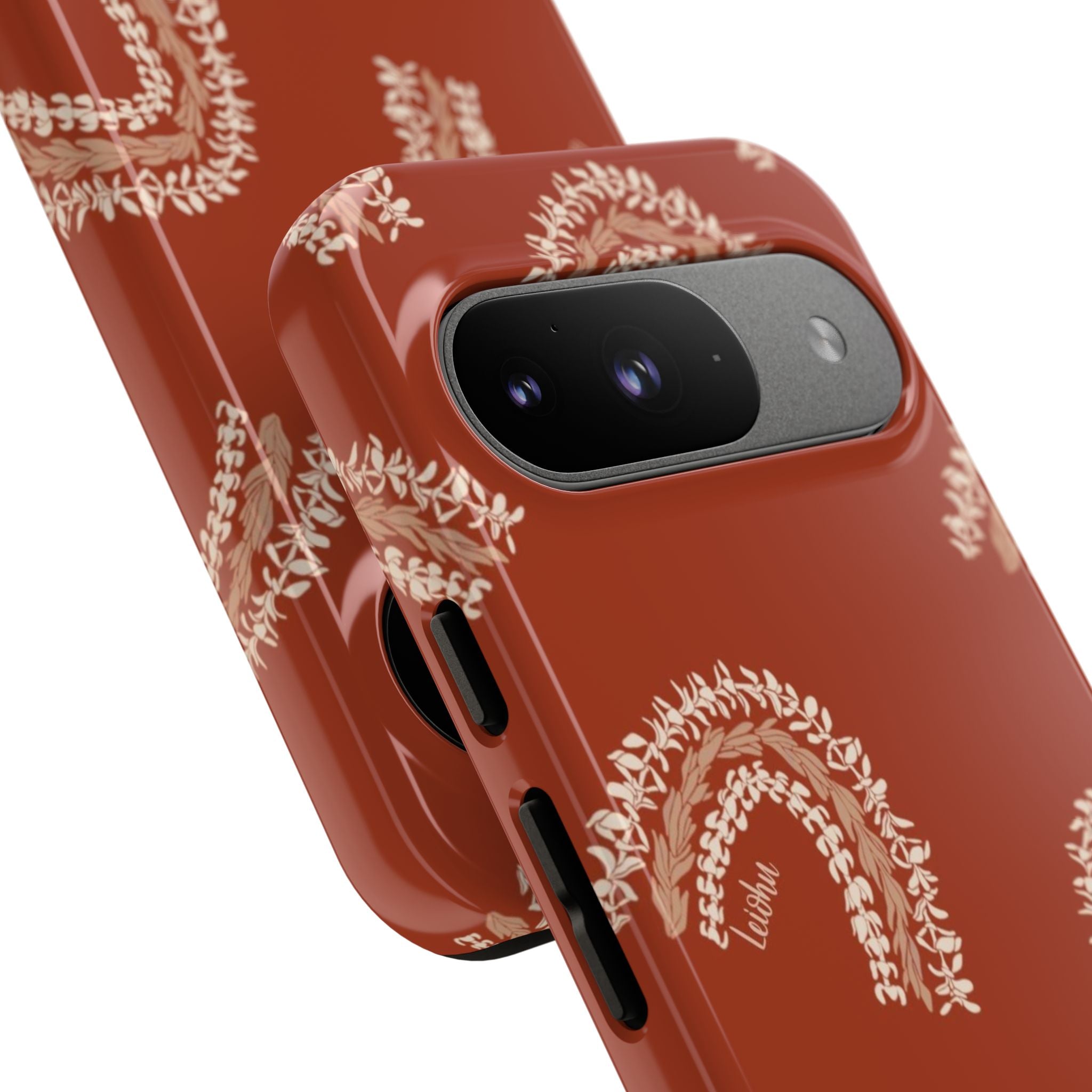 Authentic Hawaiian Ānuenue Lei - Colorful Flower Necklace for Google Pixel Phone Accessories - Perfect for Luau Parties, Graduations, and Hawaiian-Themed Events