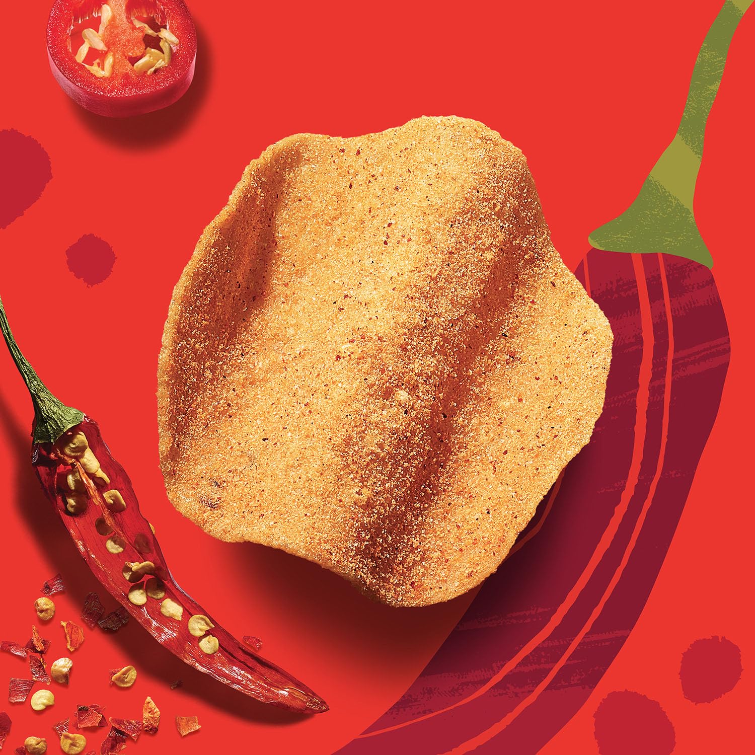 Keto Protein Chips Spicy Variety Pack - Gluten Free Snacks for Workout & Travel