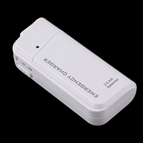 AA USB Battery Pack - Portable Power Bank for Smartphones & Devices | Fast Charging External Battery | Compact Travel Charger for iPhone, Android | Perfect for Camping, Travel & Emergency Power Backup