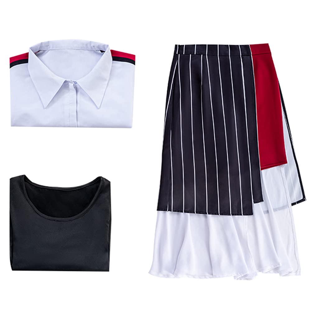 Link Click Anime Cosplay Costume - Ling Qiao Dress for Halloween, Conventions & Themed Parties