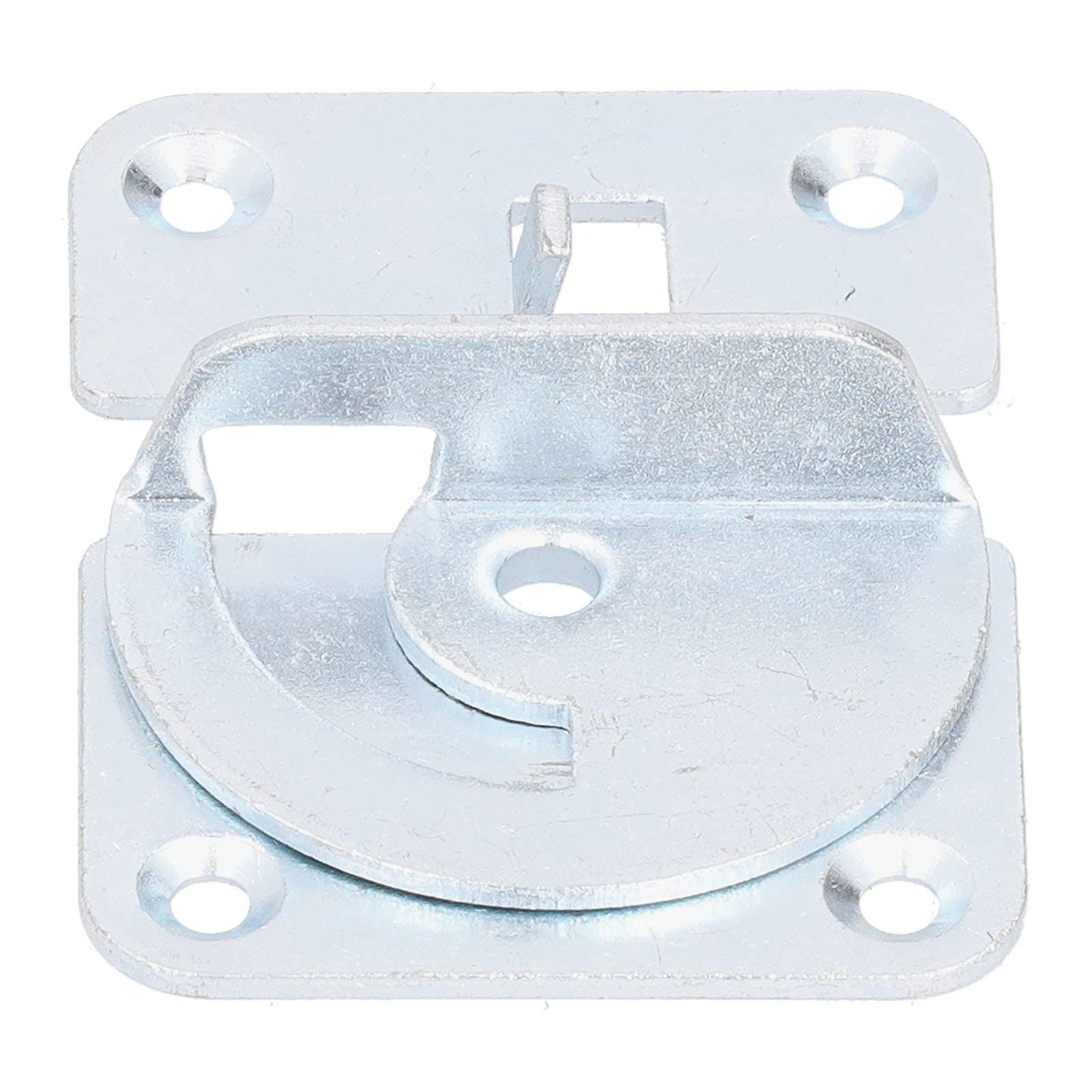 Heavy Duty Stainless Steel Bed Rail Brackets - 4PCS Bed Frame Fittings for Secure Support | Perfect for Bed Frame Assembly, Footrest Reinforcement & Furniture Repair