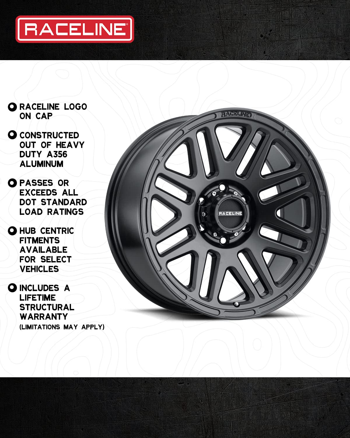 Raceline Wheels 944B OUTLANDER 20x9