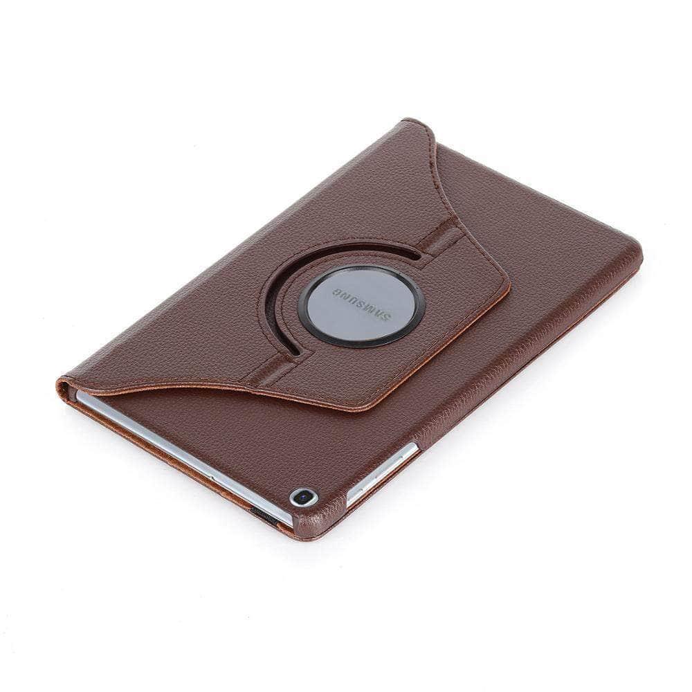360° Rotating Samsung Galaxy Tab A 8.0 (2019) S Pen Case for SM-P200/P205 - Auto Sleep/Wake Leather Stand Cover - Perfect for Work, Study & Entertainment