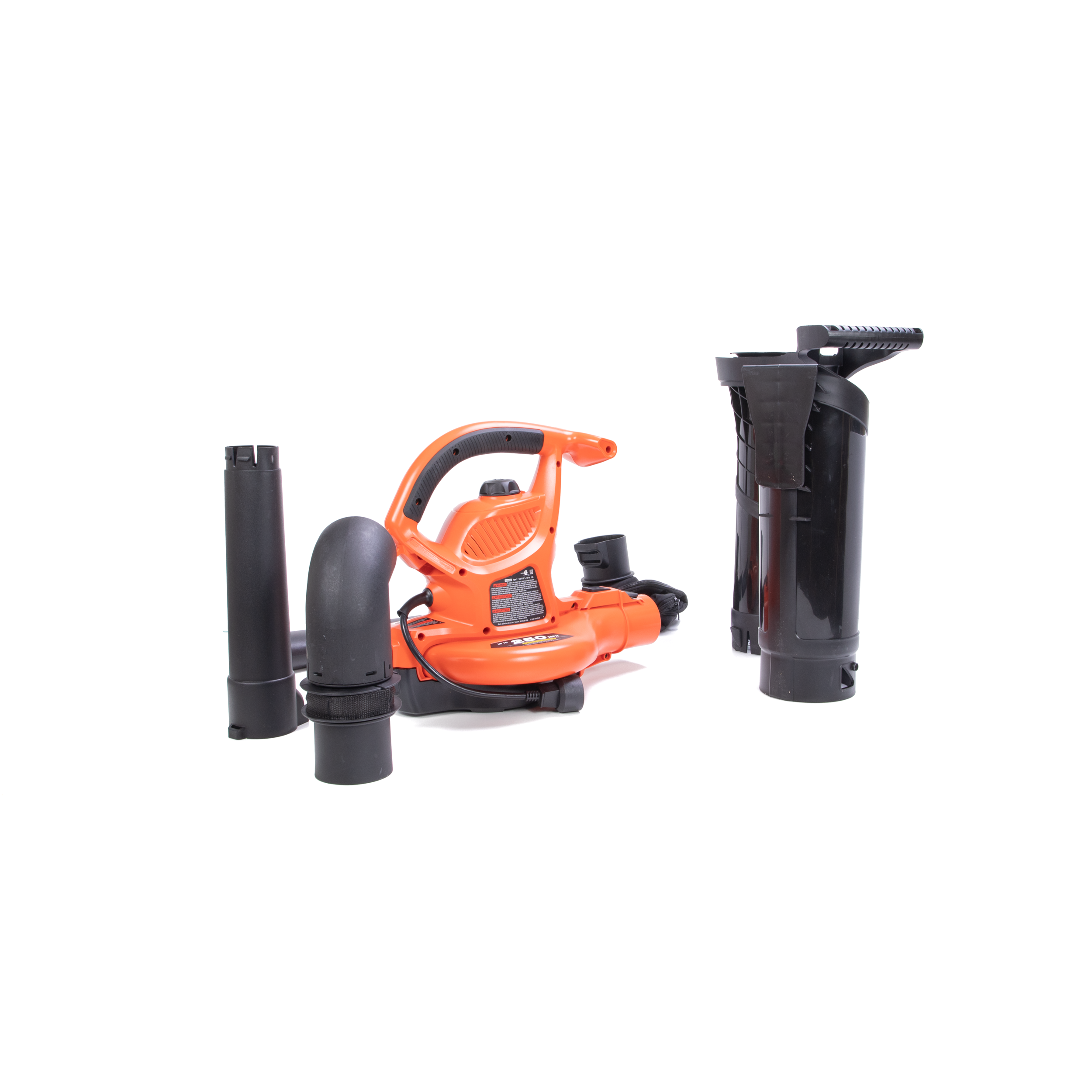 12 Amp 3-in-1 Leaf Blower & Vacuum Mulcher - 250 MPH, 400 CFM Electric Yard Tool for Lawn Care, Leaf Removal & Garden Cleanup