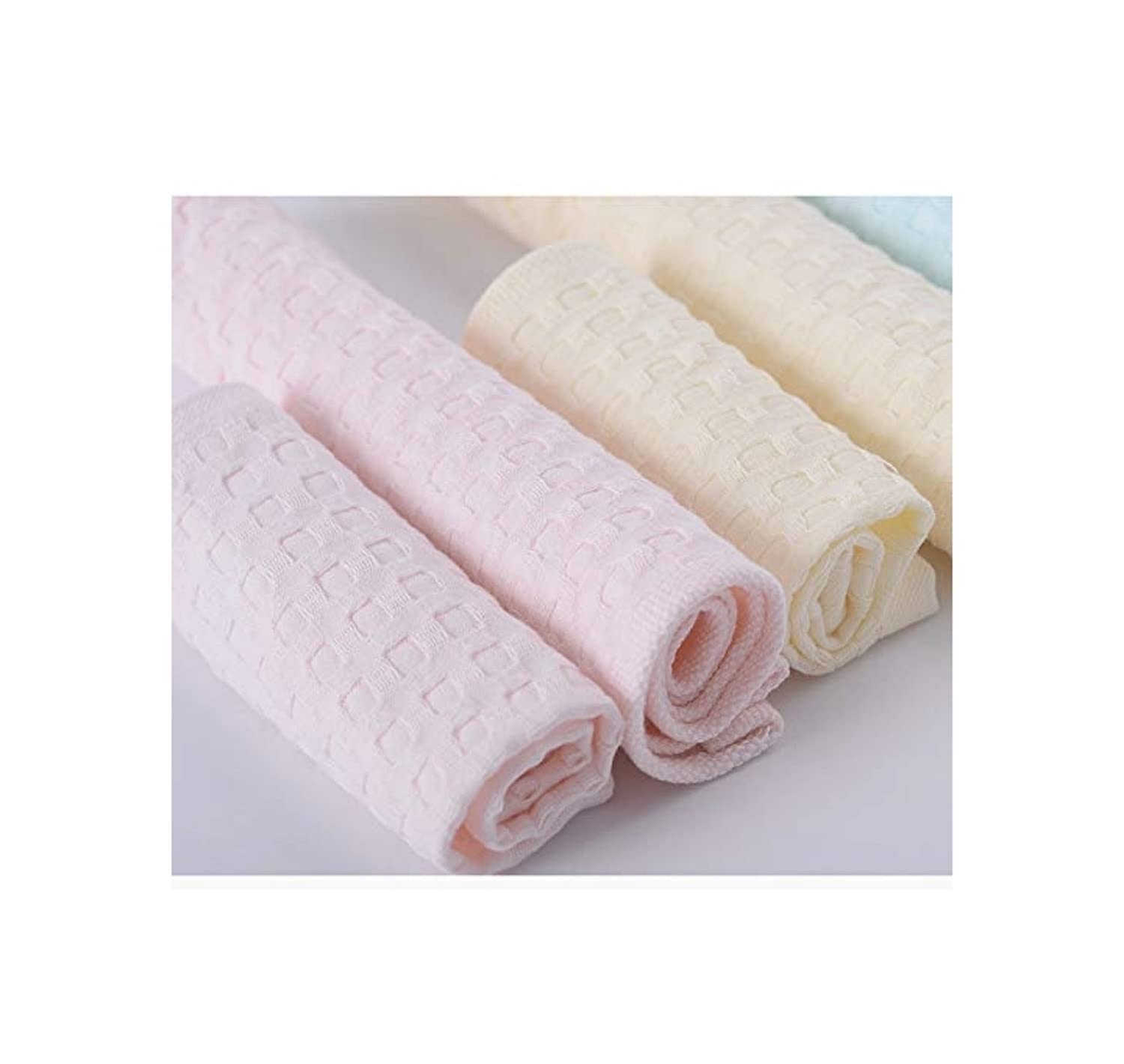 Soft Cotton Face Towel for Women, Girls & Kids - Gentle & Absorbent, Multicolor - Perfect for Skincare, Makeup Removal & Daily Use