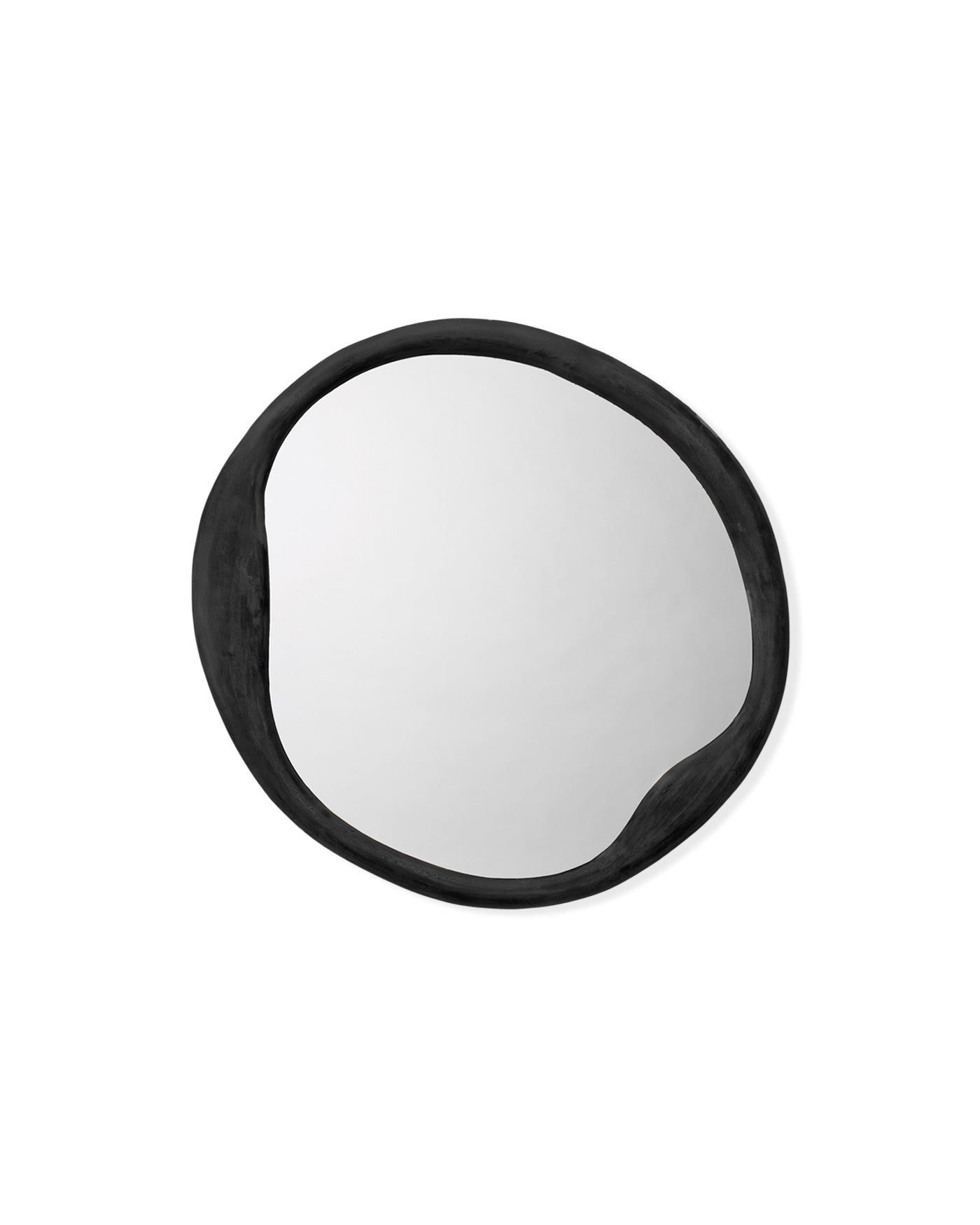 Stylish Organic Round Mirror for Home Decor - Perfect for Living Room, Bedroom & Bathroom