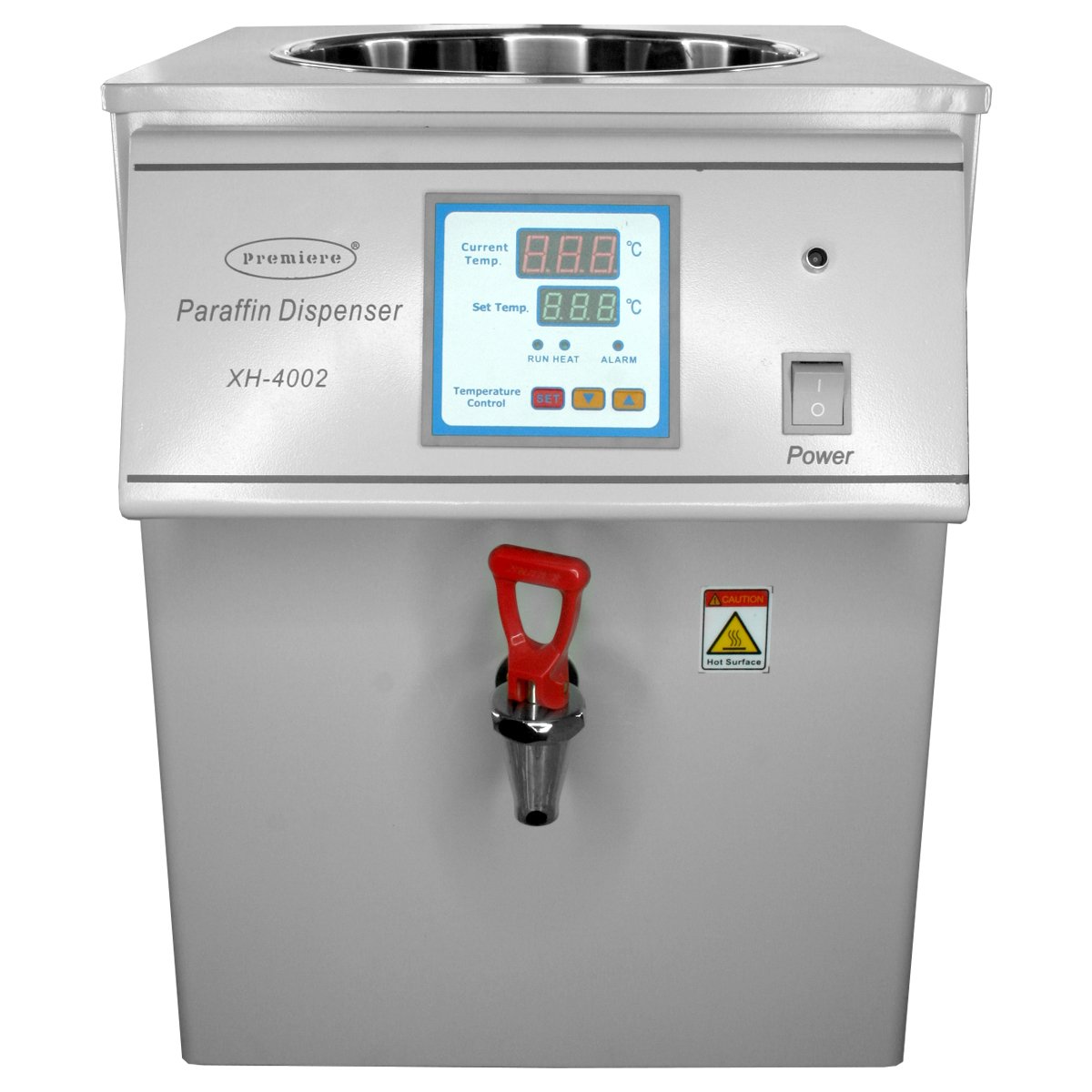 Premium Paraffin Wax Dispenser with Digital Temperature Control & Heated Spout - Professional Tabletop Wax Warmer for Spa, Salon, and Home Hand Therapy (Relieves Arthritis & Dry Skin)