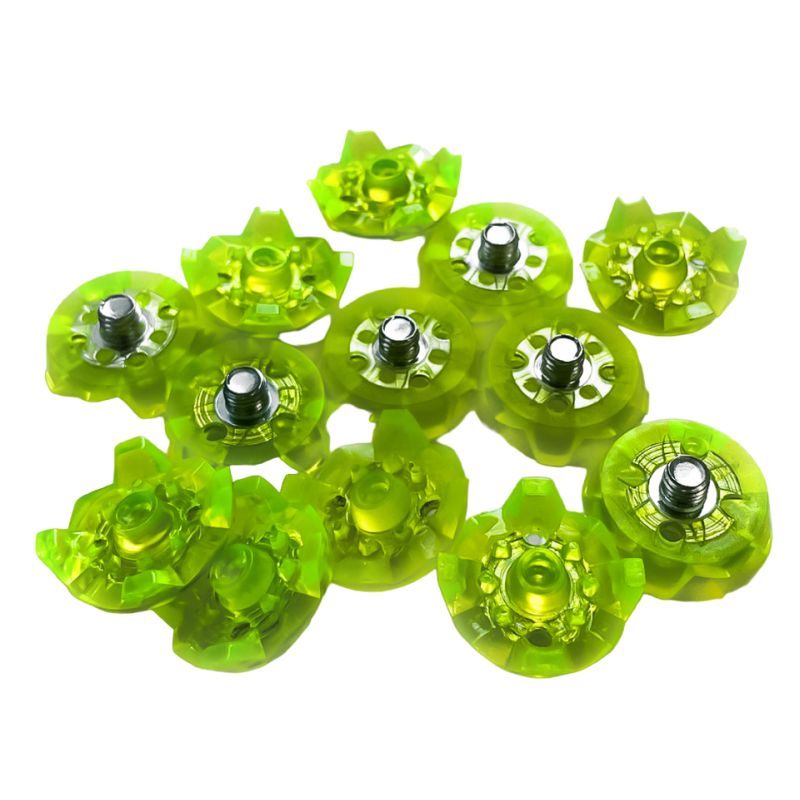 Kookaburra 24 Pack Soft Replacement Spikes for Golf Shoes - Comfortable & Durable Cleats for Enhanced Traction on the Course