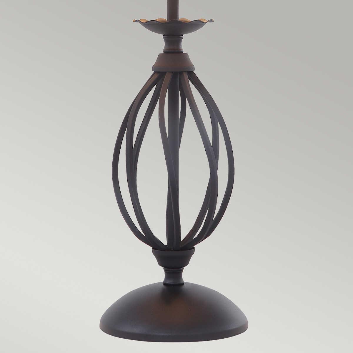 Artisan 1 Light Black Table Lamp - Modern Bedside & Desk Lighting for Home Office, Living Room & Bedroom - Elstead Lighting Collection