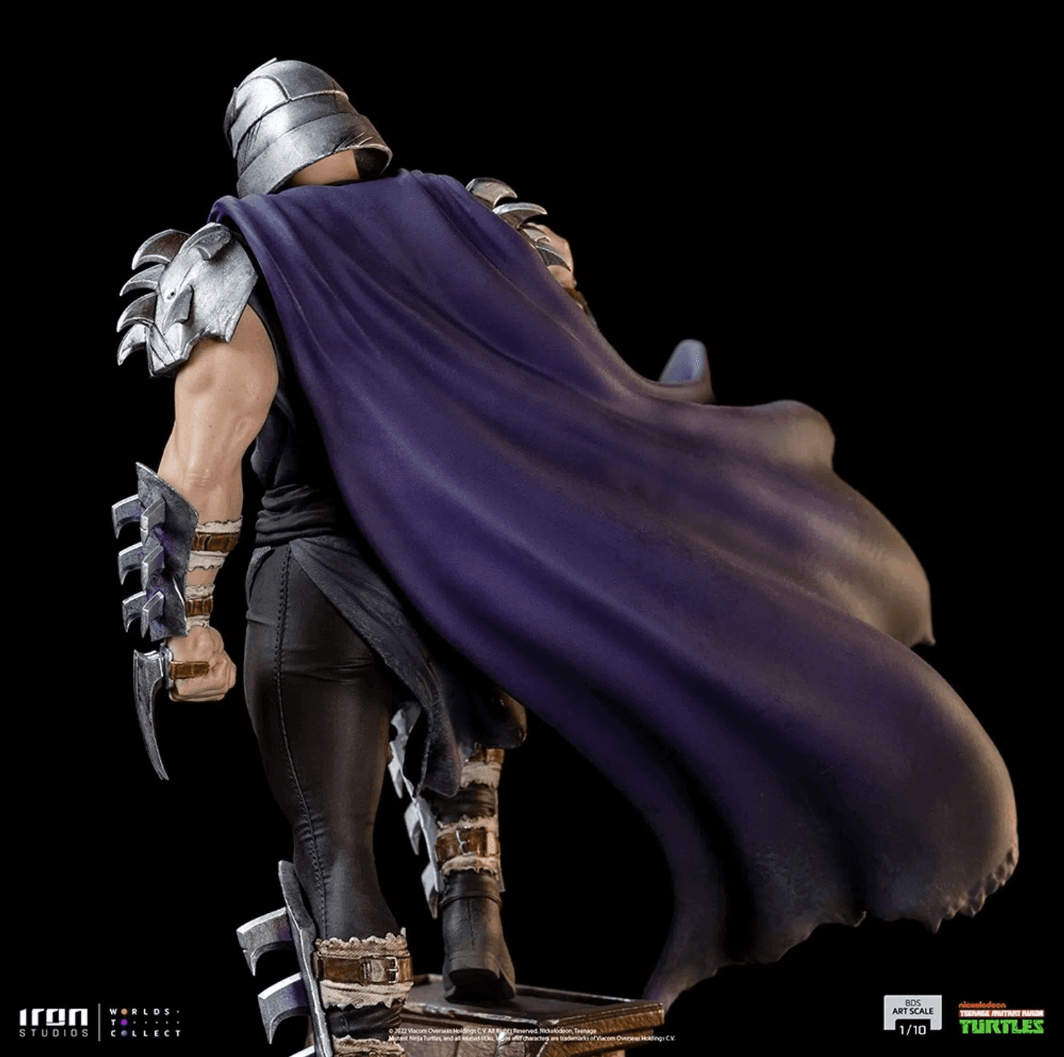 Iron Studios TMNT Shredder BDS Art Scale 1/10 Statue - Teenage Mutant Ninja Turtles Villain Collectible for Display & Home Decor