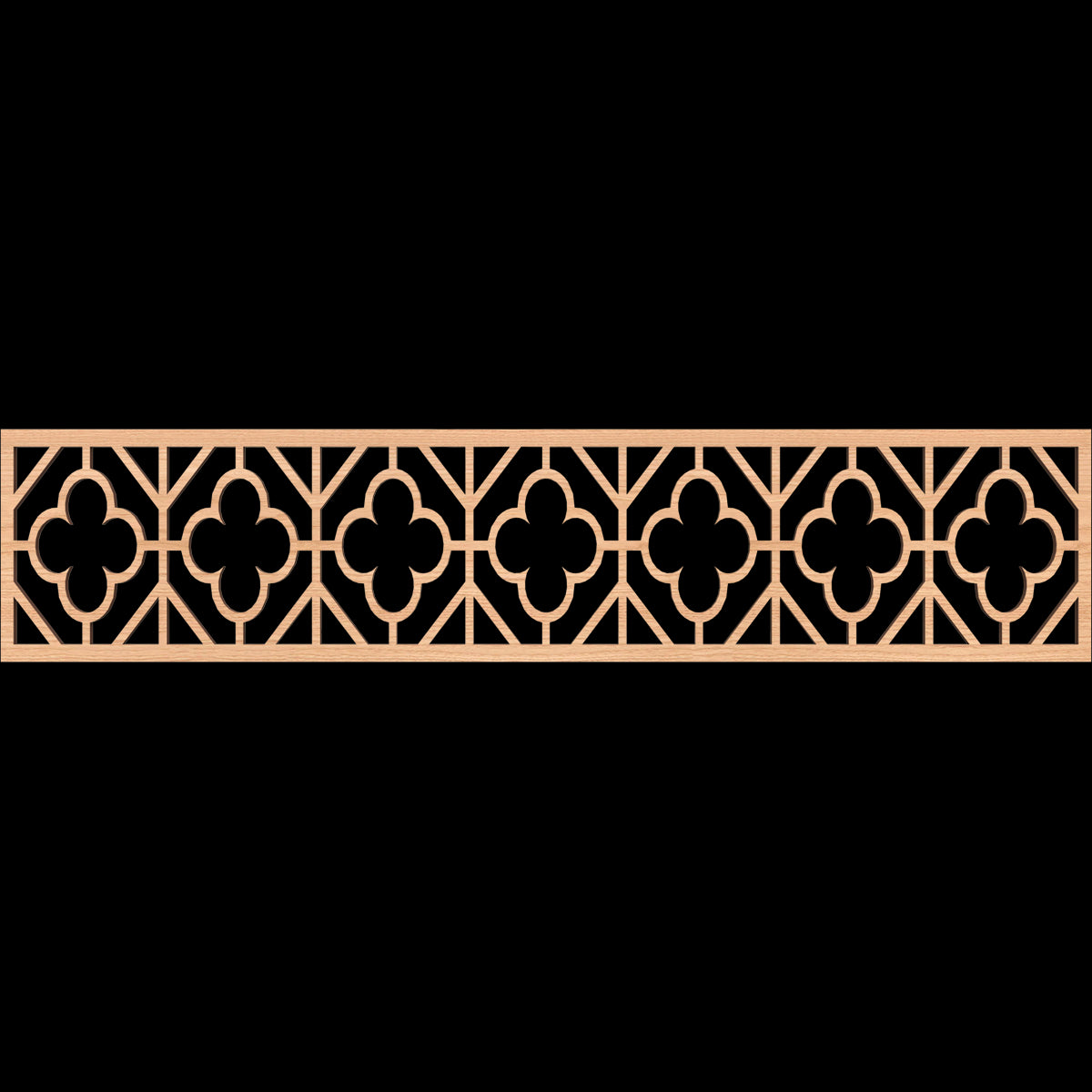 Hazelton Fretwork Moulding - Decorative Wood Trim for Home & Furniture DIY Projects | Perfect for Wall Paneling, Cabinetry and Interior Design