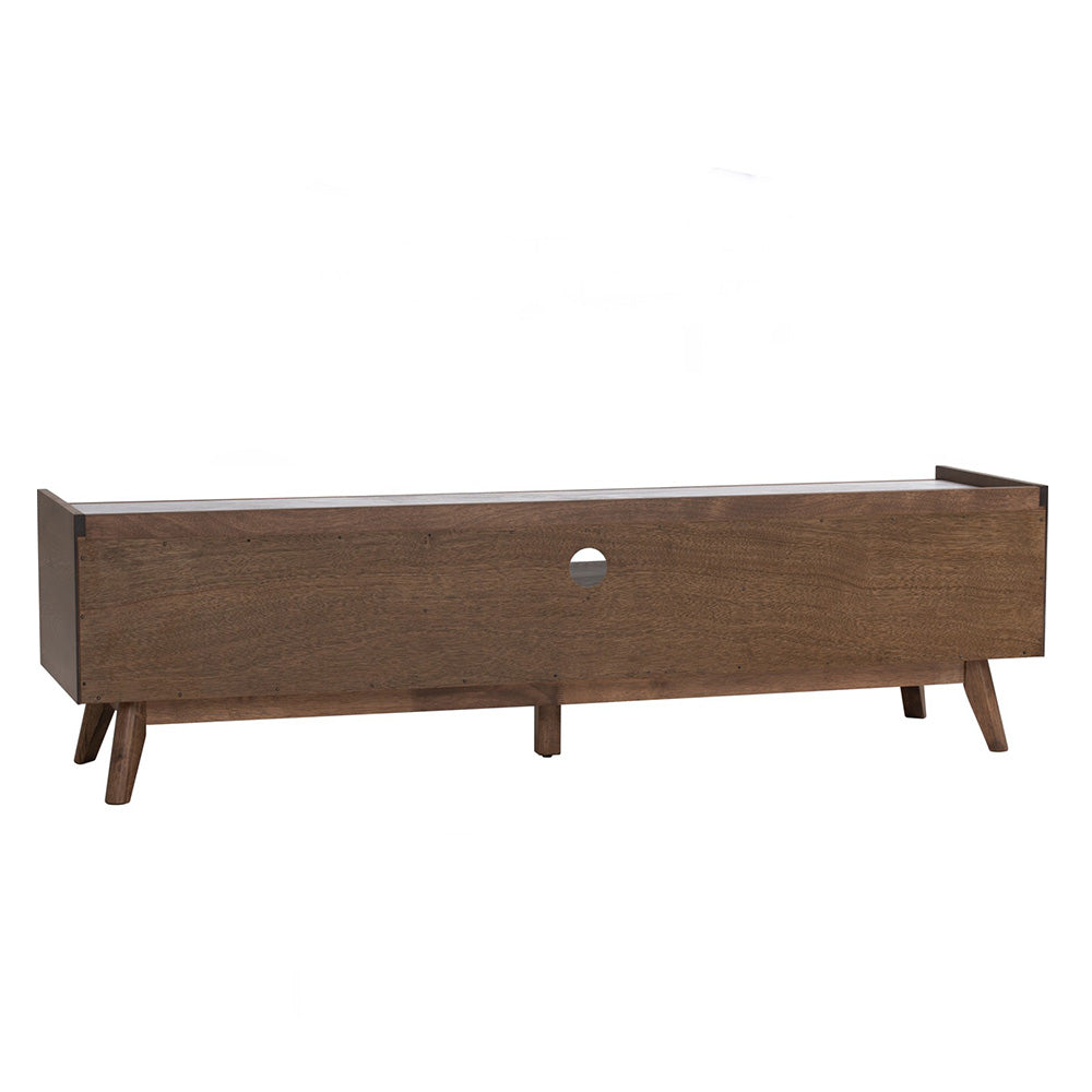 Andrea 1.8m TV Stand with Storage - Modern Entertainment Center for Living Room, Bedroom & Home Theater - Fits 65 Inch Flat Screen TV