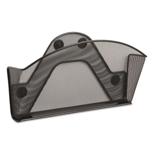 Magnetic Mesh File Pocket Panel - Organizer for Office, Home & School - Perfect for Documents, Notes & Office Supplies Storage