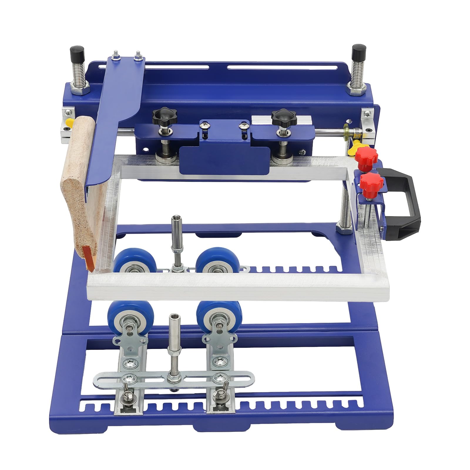Manual Curved Screen Printing Machine for Cylindrical & Conical Products - DIY Screen Printer Kit for Bottles, Cups, Mugs & Tubes - Perfect for Home Business & Custom Merchandise Printing
