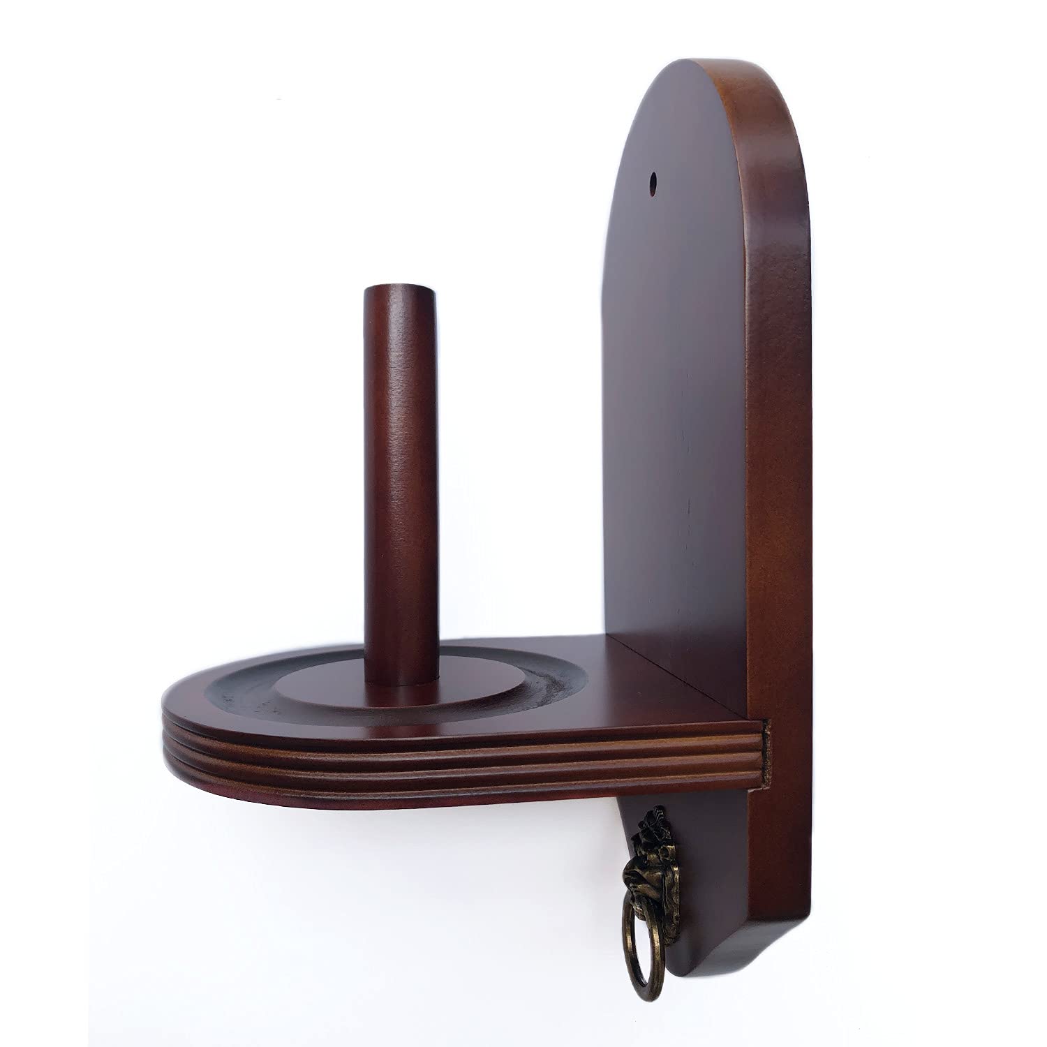 Premium Solid Wood Pool Table Cone Chalk Holder - Durable Billiard Accessory for Professional & Home Game Rooms (Perfect for Bars, Game Rooms & Pool Halls)