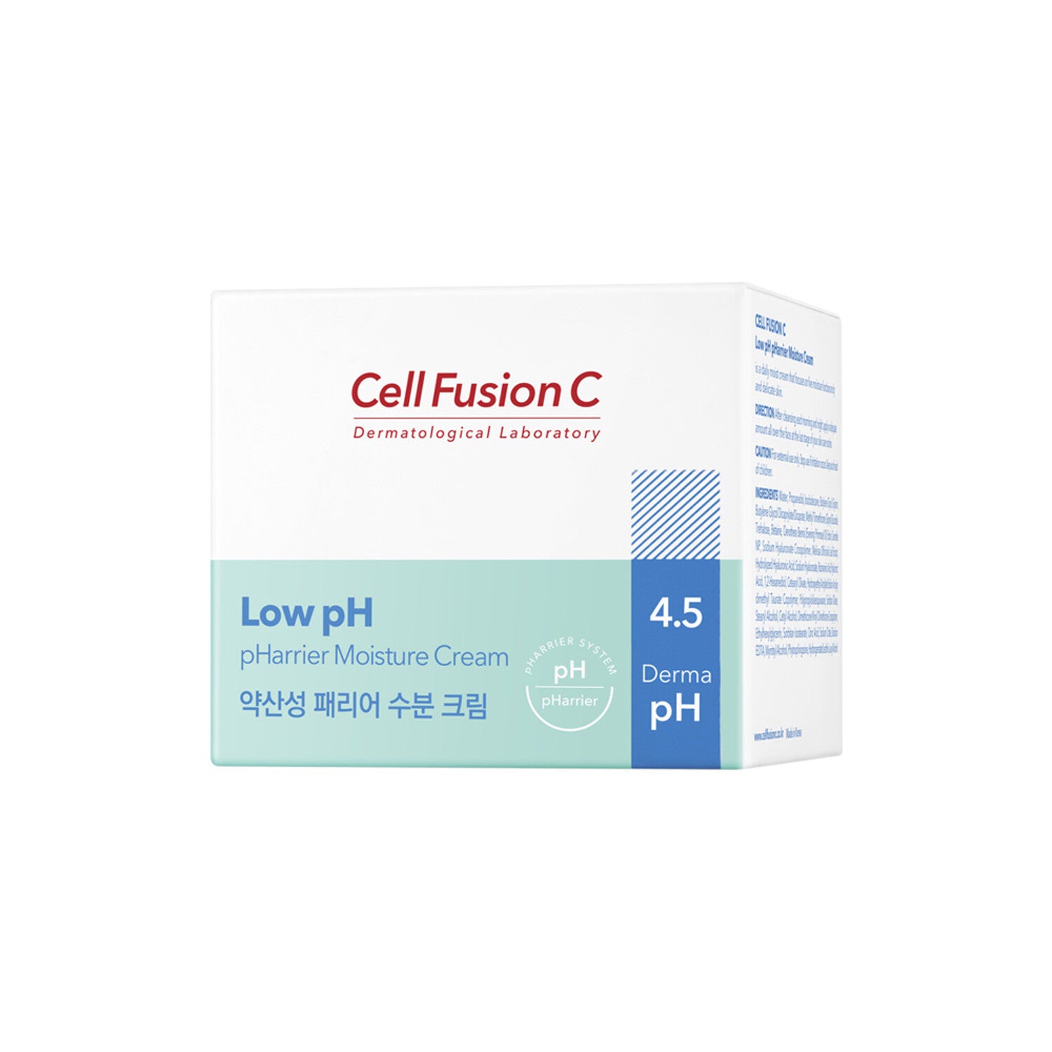 Cell Fusion C Low pH pHarrier Moisture Cream 80ml - Hydrating Face Moisturizer for Sensitive Skin | Daily Skincare Routine, Dry Skin Relief & Barrier Repair