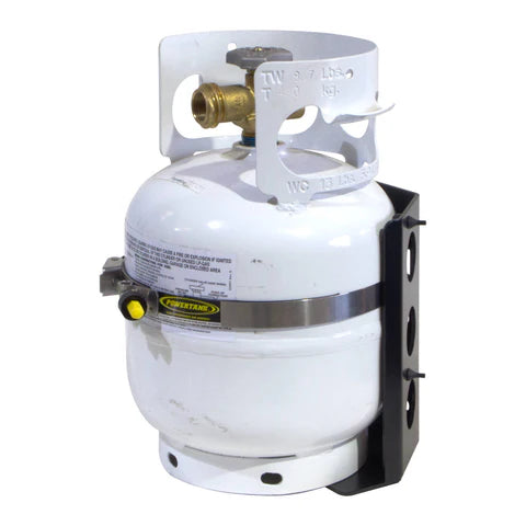 Whitney OG Bracket for 5LB Steel Propane Tanks - Heavy Duty Power Tank Mount for Camping, Grilling & Outdoor Adventures