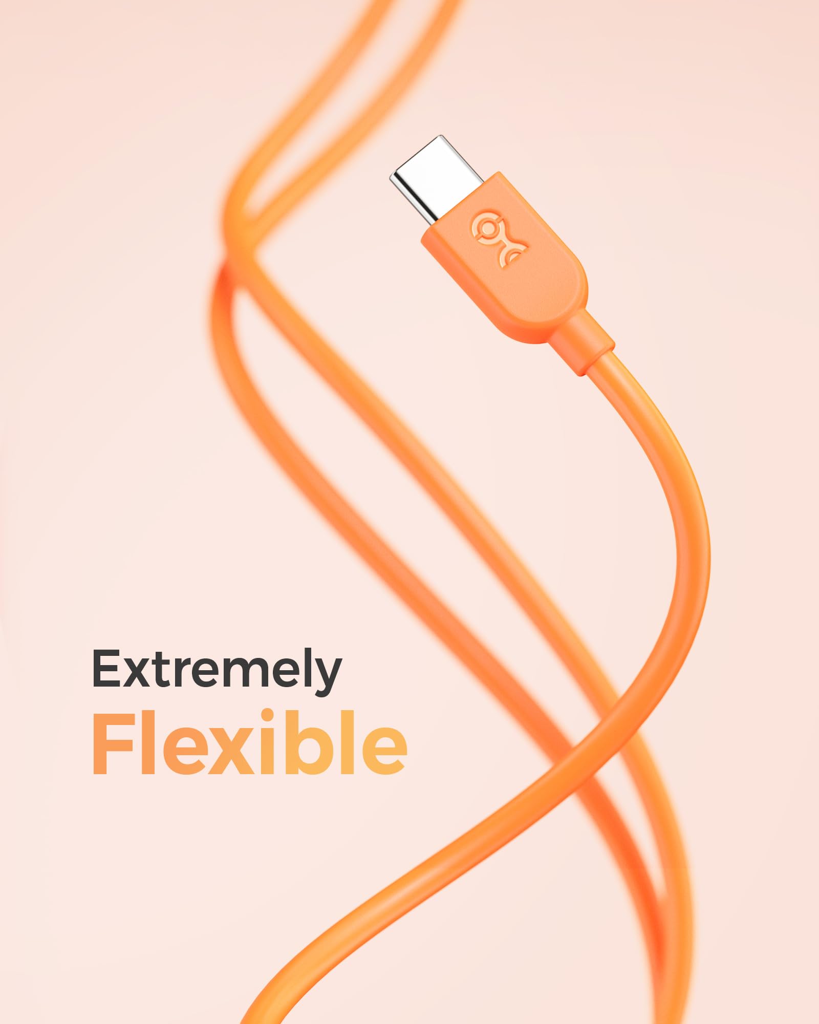 Cable Matters 3-Pack Multi-Color USB A to USB C Fast Charging Cable 3A 1.8m (6ft) - Orange, Blue, Purple | Compatible with iPhone 15, Samsung Galaxy S23, Google Pixel | Fast Charging for Smartphones, Tablets, Laptops | Home, Office, Travel Use