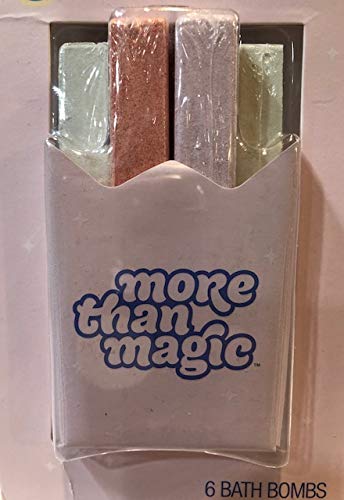 More Than Magic French Fries Bath Bombs - 6 Pack Variety Scents for Relaxation, Gift Ideas & Spa Night at Home