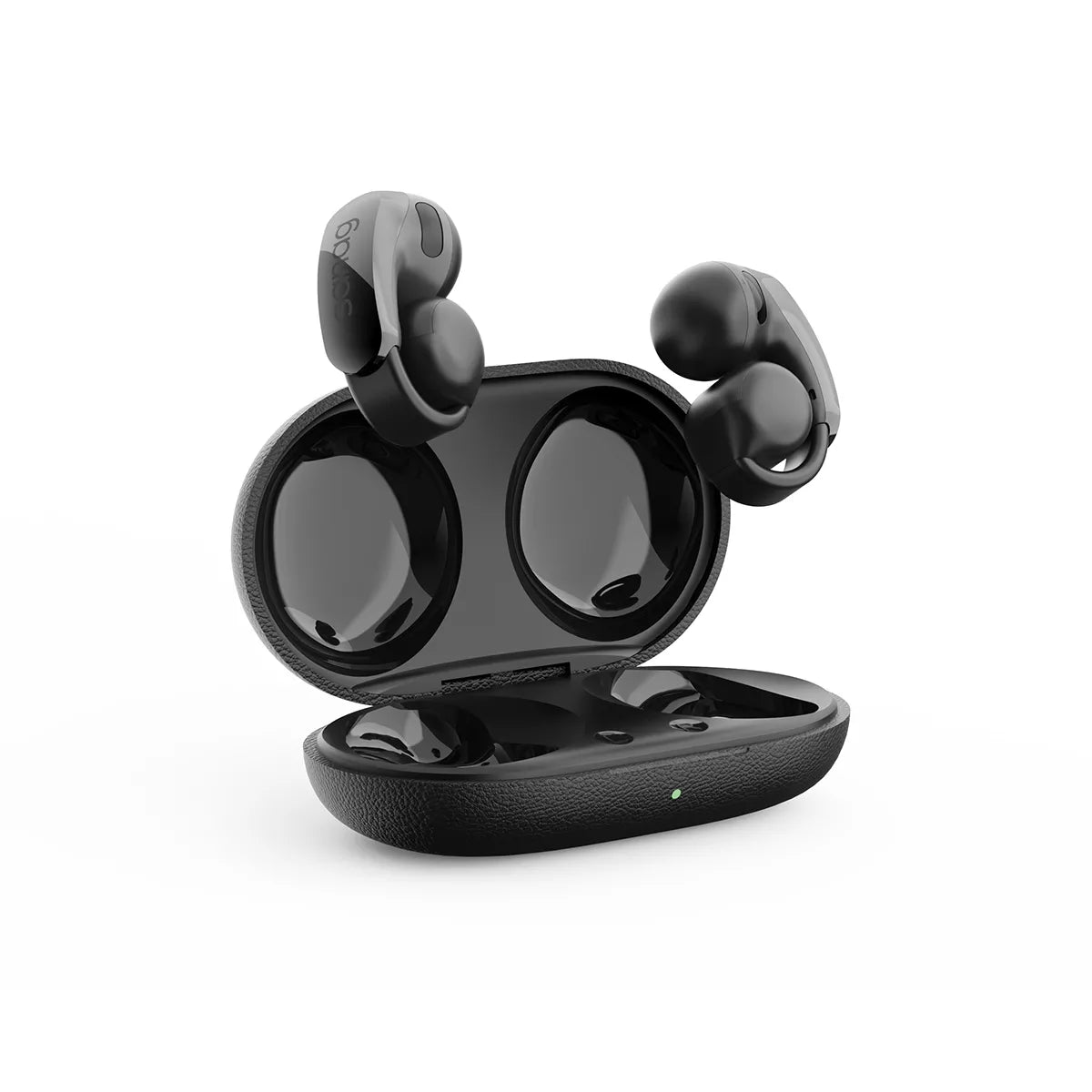 Sanag S9S Wireless Bluetooth Ear Clip Headphones with Air Conduction Technology - Perfect for Running, Cycling, and Outdoor Sports