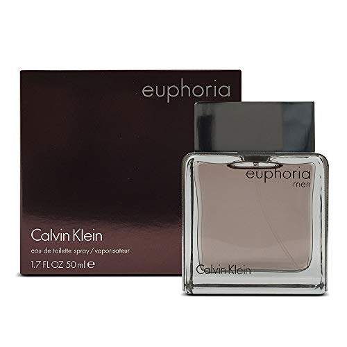 Euphoria Men Eau de Toilette Spray 1.7 oz - Fresh & Masculine Cologne for Men - Perfect for Date Night, Office & Special Occasions