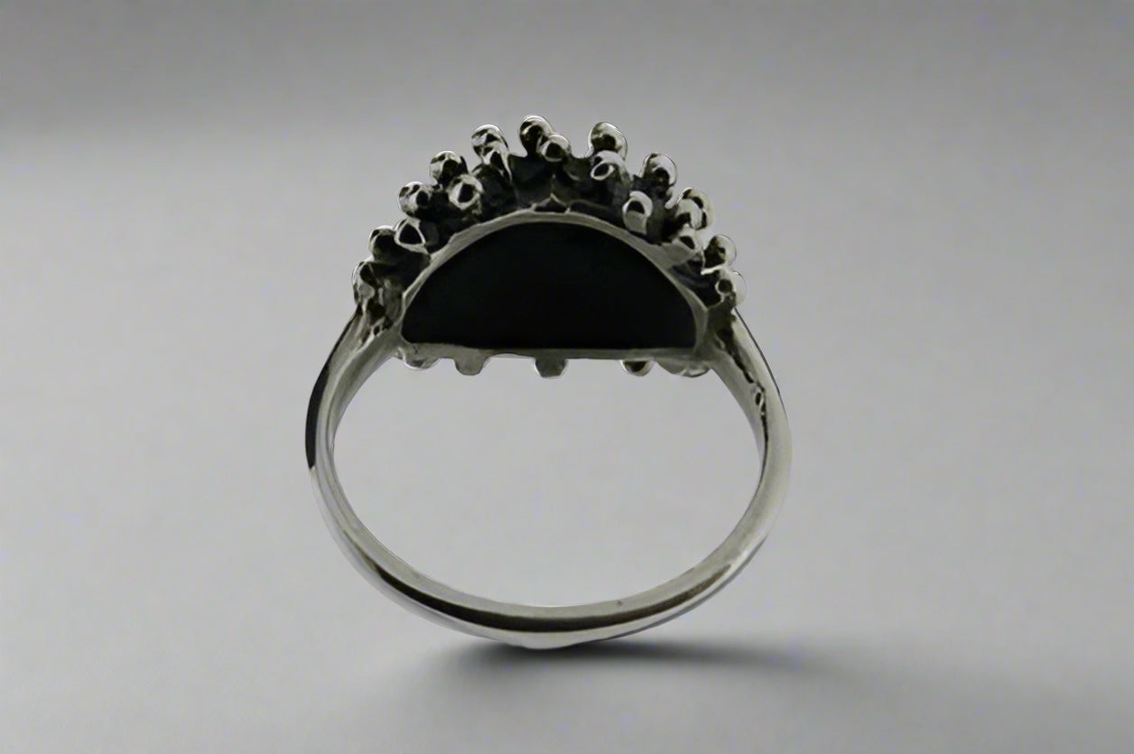 Fizzy Bubble Ring - Oxidized Sterling Silver Jewelry for Women - Perfect for Parties, Gifts & Everyday Wear