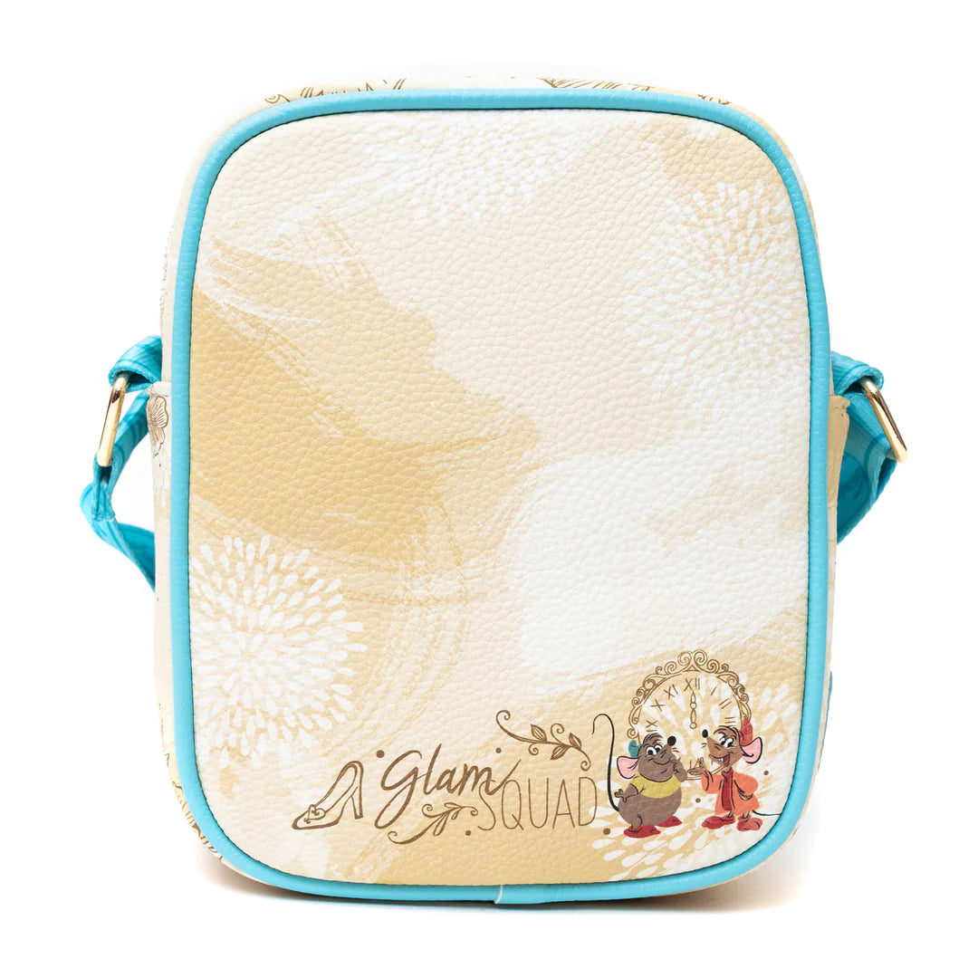 Cinderella Crossbody Bag for Women - Stylish Leather Shoulder Purse with Adjustable Strap - Perfect for Travel, Shopping & Everyday Use