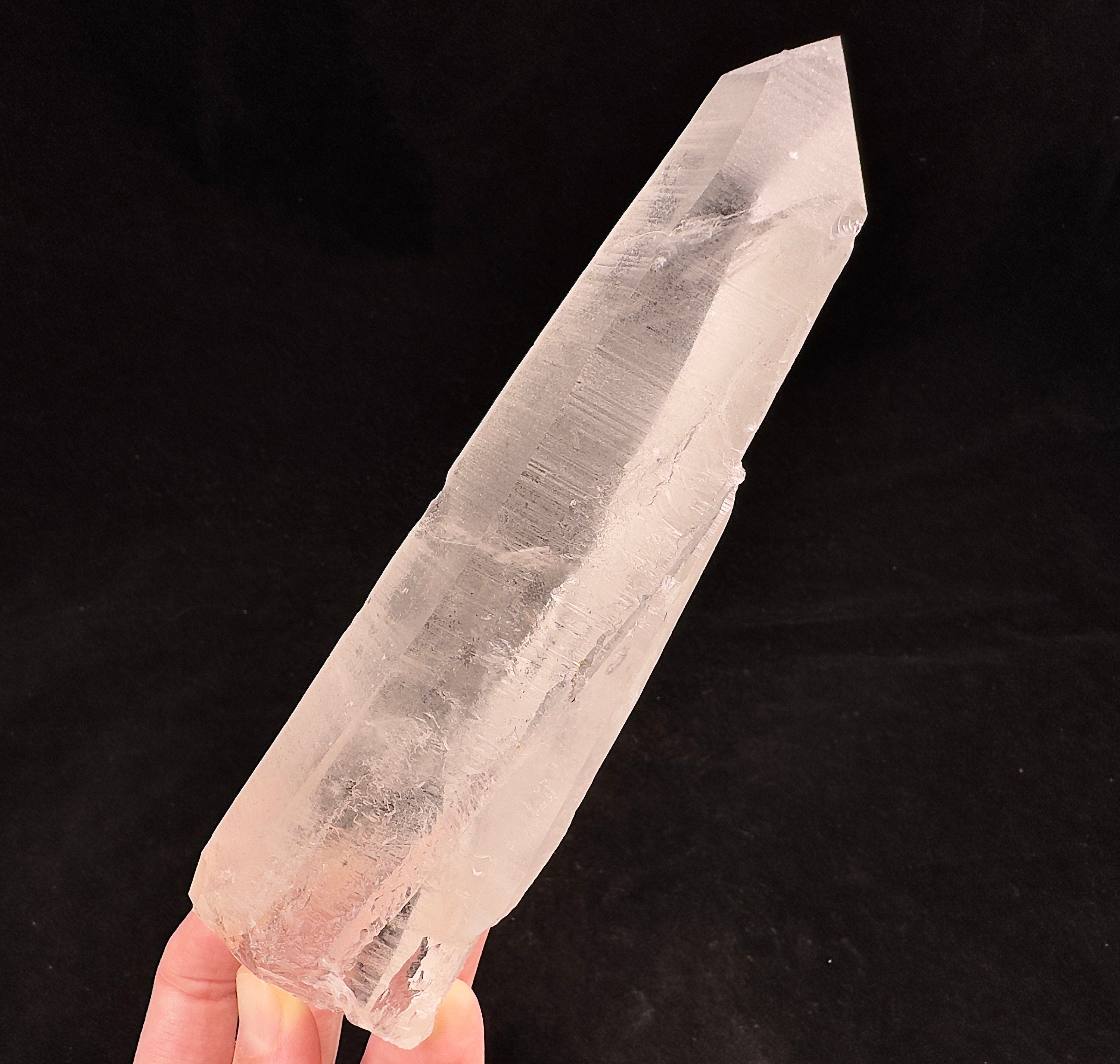 LEMURIAN QUARTZ Crystal Point - Natural Raw Rocks & Minerals for Home Decor, Healing, Meditation & Unique Gifts | Perfect for Crystal Collections, Spiritual Practices & Interior Design