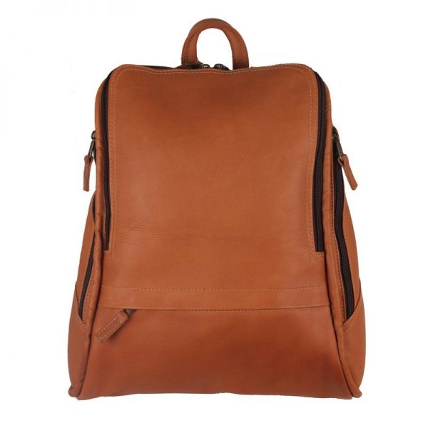 Latico Large Apollo Genuine Leather Backpack for Men & Women - Stylish Durable Laptop Bag for Work, Travel & College - Spacious 15.6 Inch Laptop Compartment
