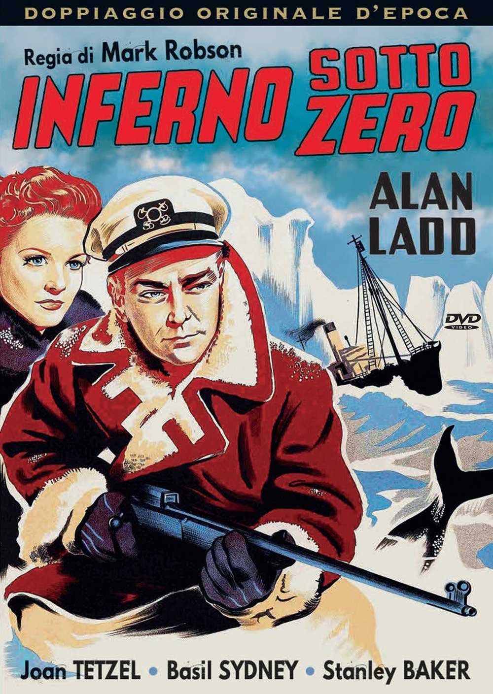 Hell Below Zero (1954) - Classic Adventure Movie DVD [PAL, Region 0 Import from Italy] - Perfect for Vintage Film Collectors & Home Cinema Nights