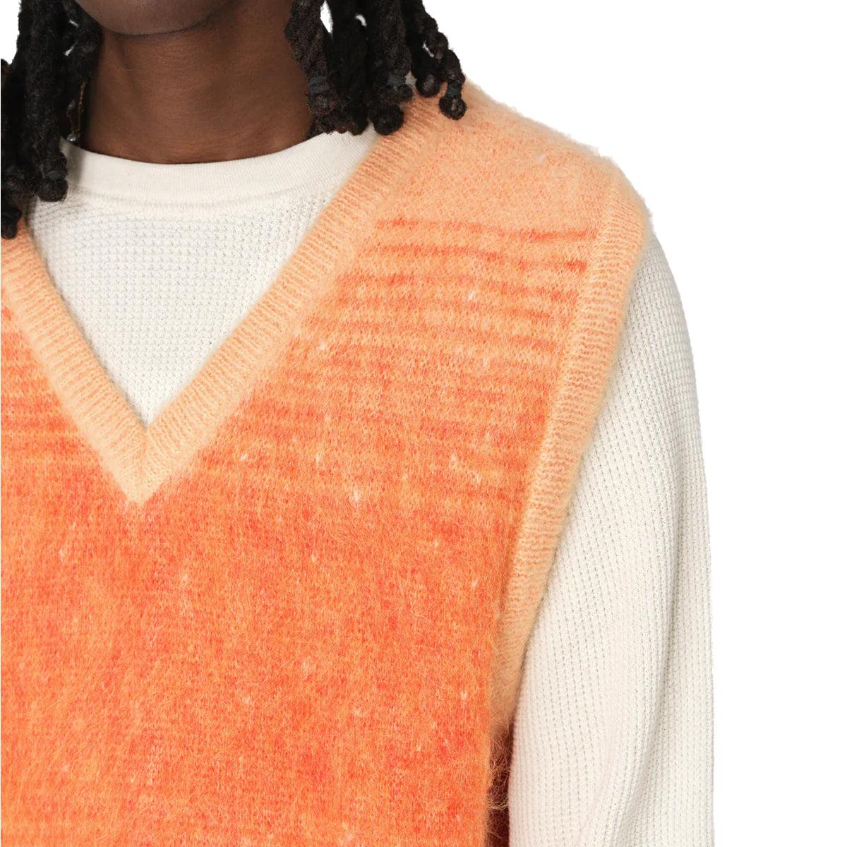 Gradient Mohair Vest 'Sunkist' - Soft & Stylish Women's Knit Sweater for Fall & Winter | Perfect for Layering, Office Wear & Casual Outfits