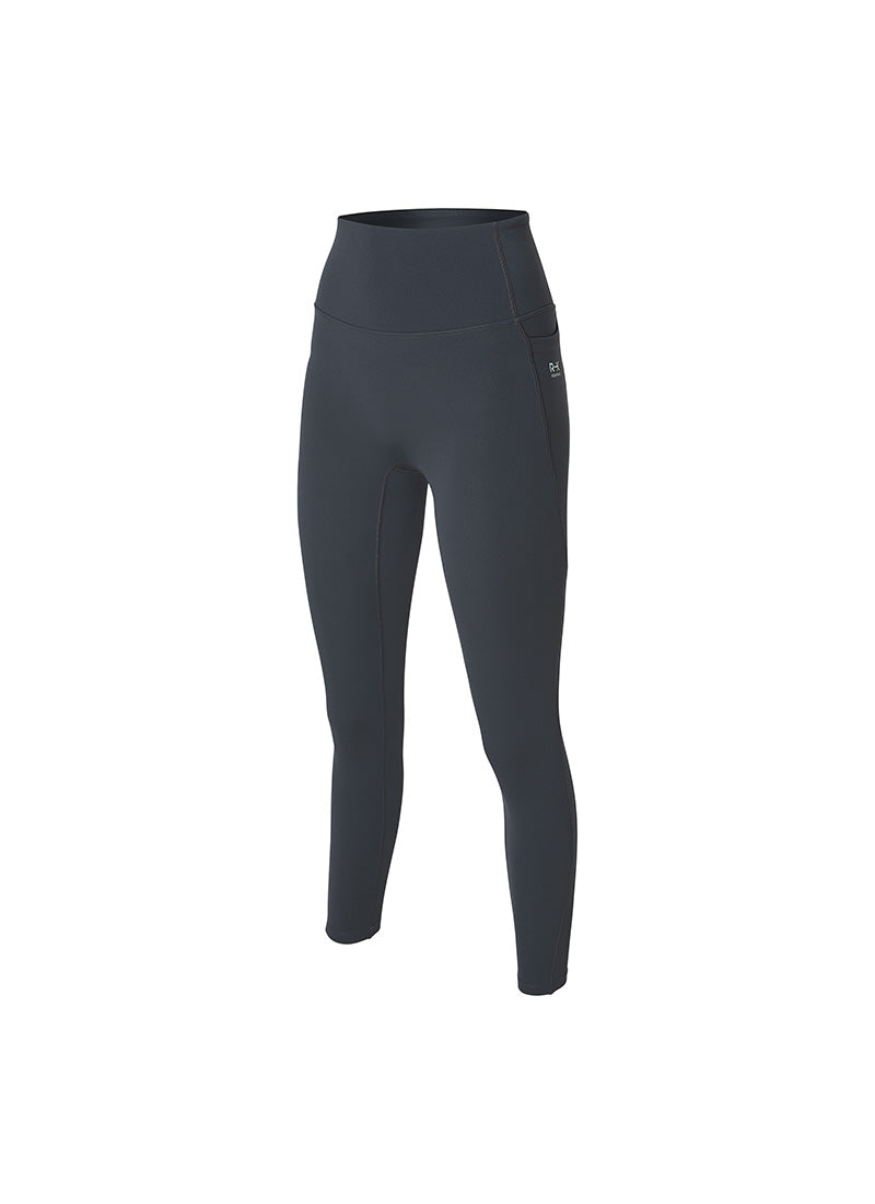RX Black Label Signature 360N Warm Pocket Leggings for Women - High Waisted Thermal Yoga Pants with Side Pockets - Perfect for Winter Workouts, Running & Lounge Wear