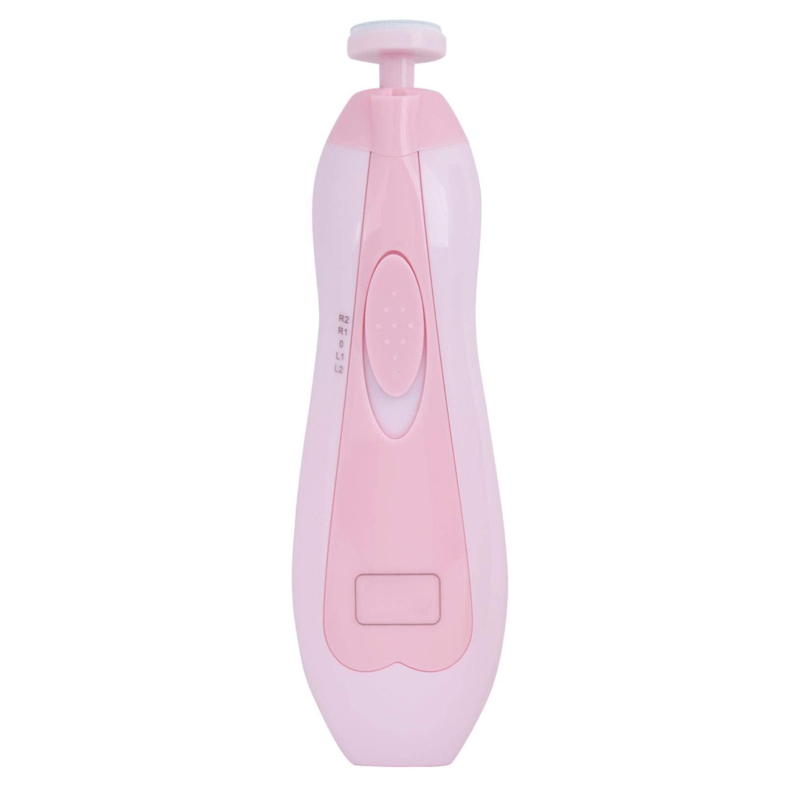 Safe Baby Electric Nail Clipper & 6-in-1 Nail Care Kit - Gentle Electric Nail Trimmer & File Set for Newborns, Infants & Toddlers (Pink) - Perfect for Stress-Free Nail Trimming at Home or On-the-Go