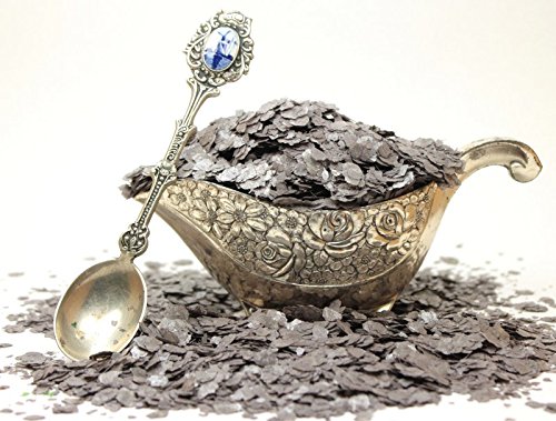 Natural Mica Powder Slate Gray #311-4365 (1 lb Bulk) - DIY Soap Making, Epoxy Resin Art, Cosmetics & Candle Crafting Supplies