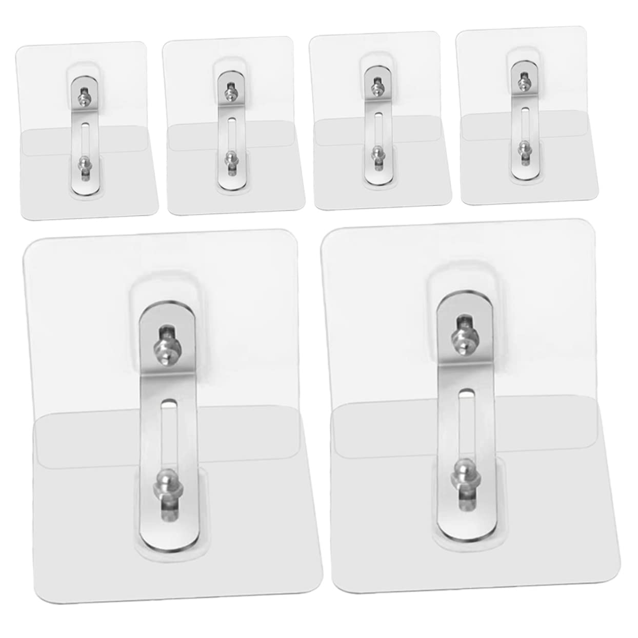 Heavy Duty Adhesive Furniture Anchors for Child Safety - ORFOFE Toddler Proofing Locks Secures Cabinets, Dressers & Bookshelves to Wall | Perfect for Baby Proofing Homes & Daycare Centers