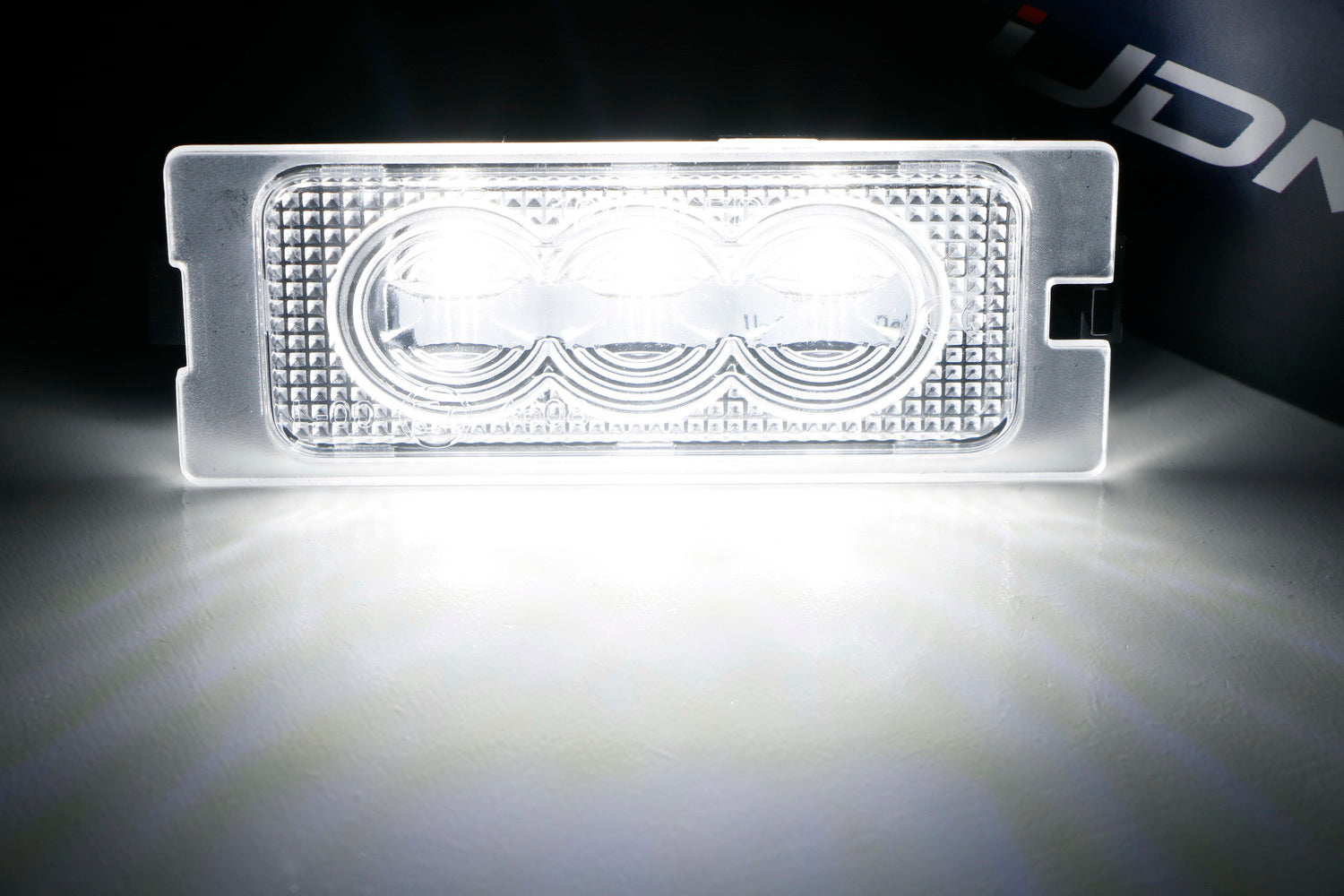3 Diode Osram LED License Plate Light Assembly for Ford Edge Escape Mercury Mariner - Bright White Light, Easy Installation, Durable Replacement - Perfect for Night Driving & Enhanced Vehicle Appearance