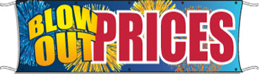 Giant Outdoor Banner - Heavy Duty Weatherproof Vinyl Sign for Events & Advertising | Perfect for Trade Shows, Grand Openings & Promotions