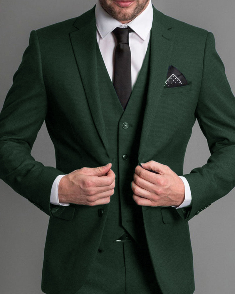 Dark Navy Blue Wedding Suits for Groomsmen - Premium Formal Tuxedo Outfits for Men | Perfect for Weddings, Prom, Black Tie Events & Special Occasions