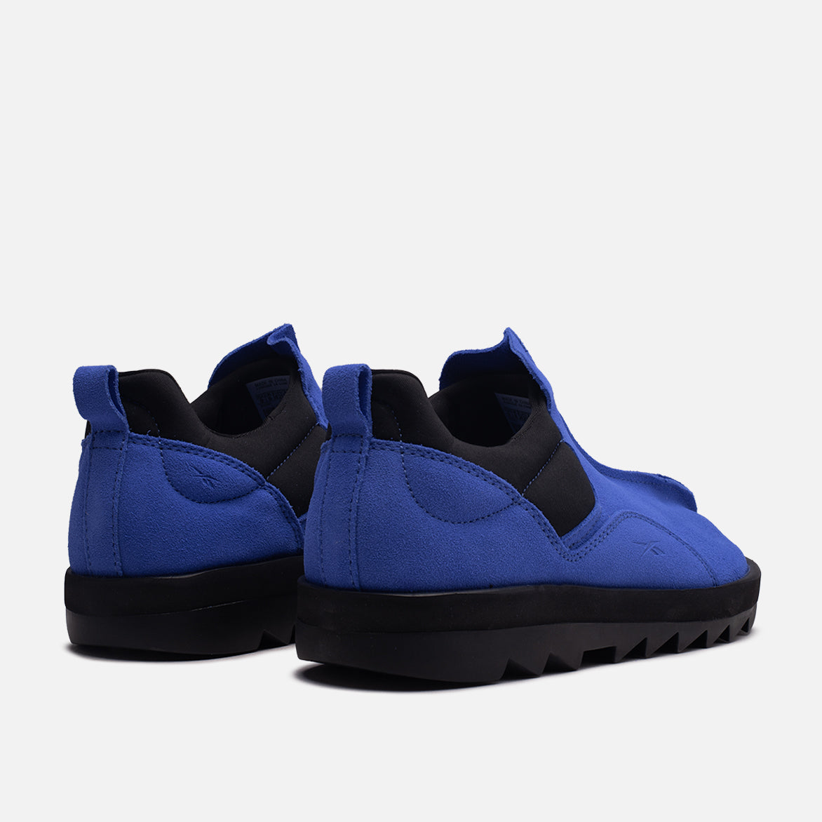 BEATNIK MOC Blue & Black Slip-On Shoes for Men - Comfortable Casual Loafers for Walking, Driving, and Everyday Wear