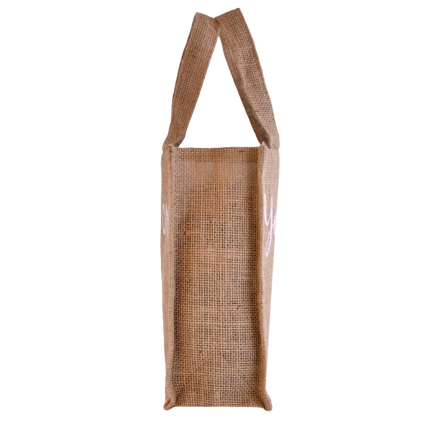 Kuber Industries Reusable Jute Lunch Bag with Handle - Eco-Friendly Office Lunch Tote for Work, School & Picnics - Pack of 3 Multi-Color Small Tiffin Bags