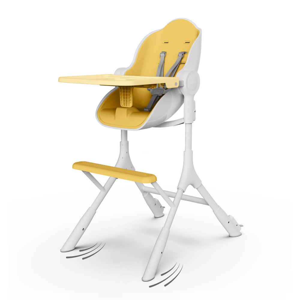 Oribel Cocoon Z 3-Stage Convertible High Chair for Babies & Toddlers - Perfect for Dining, Feeding, and Learning at Home