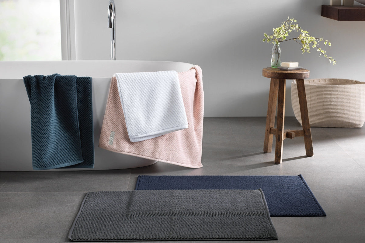 Sheridan Hygro Texture 6-Piece White Bath Towel Set - Ultra Soft & Absorbent for Spa, Bathroom & Guest Use